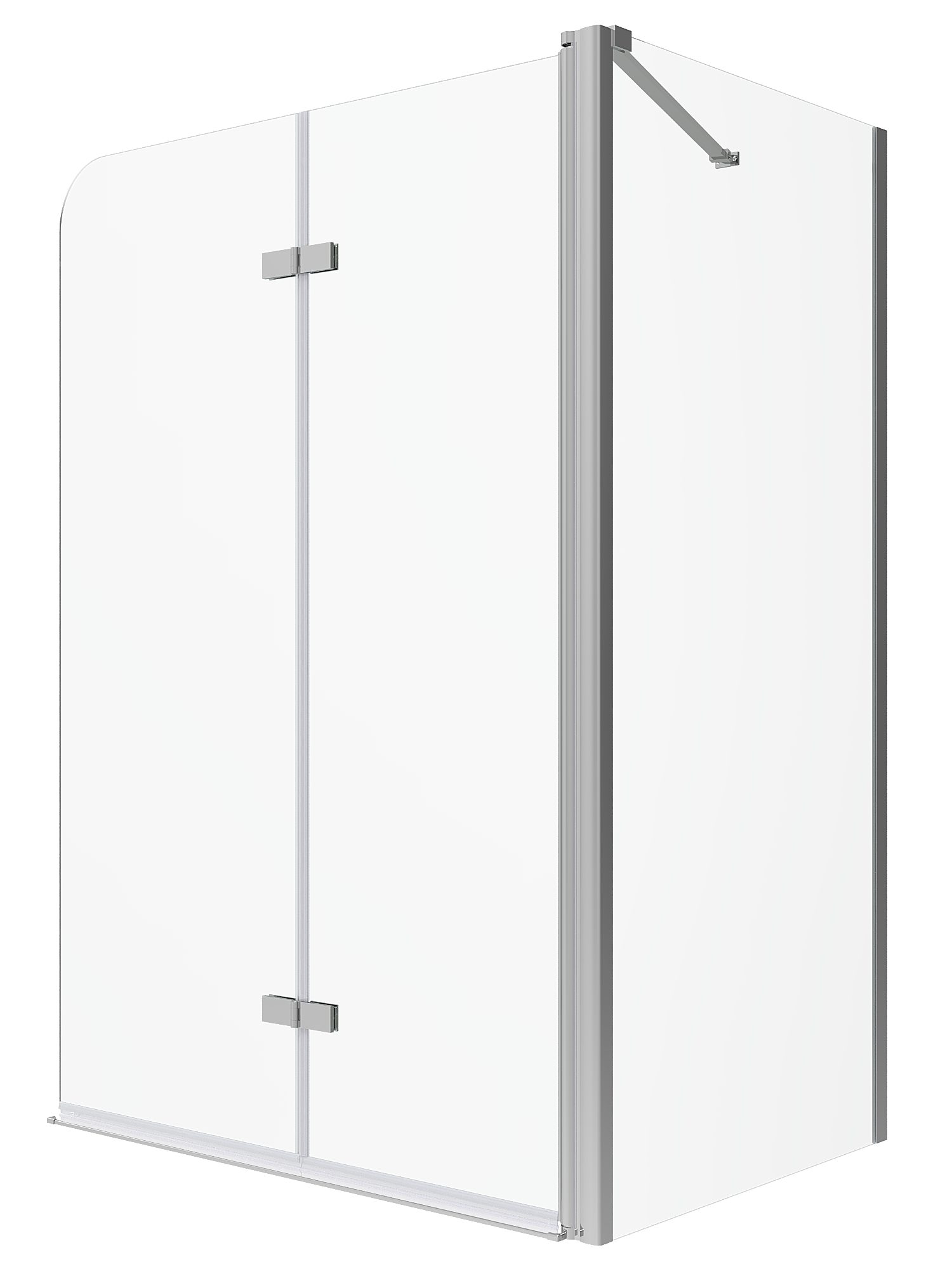 AQUABATOS Badewannenaufsatz Duschwand für Badewanne Badewannenaufsatz günstig online kaufen