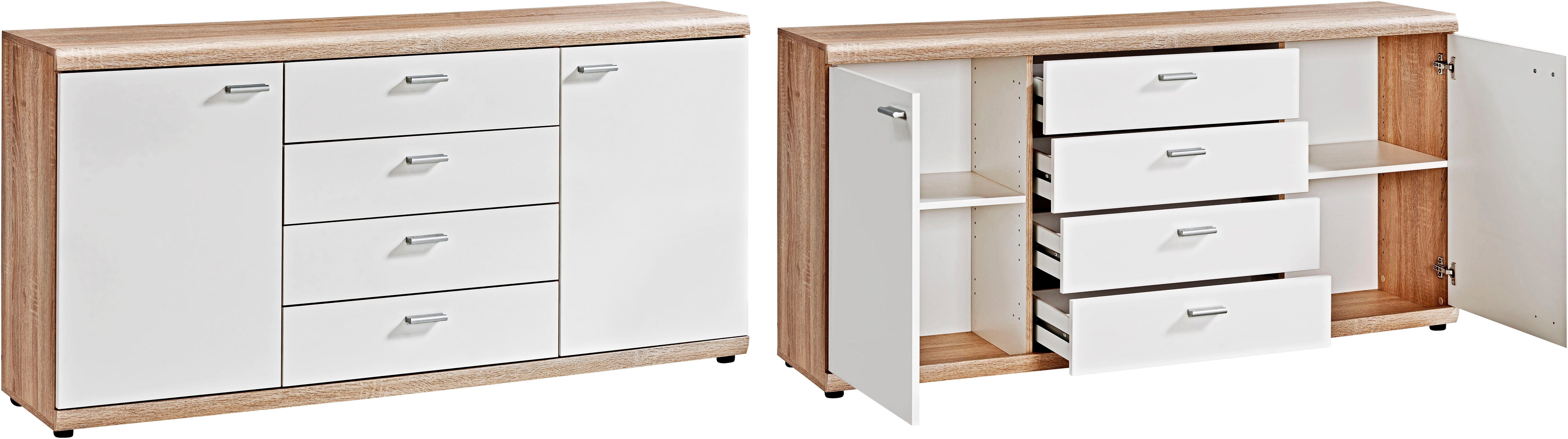Procontour Kommode Sun BESTSELLER (OTTOs Choice), Höhe 74 cm, variabel verstellbaren Einlegeböden