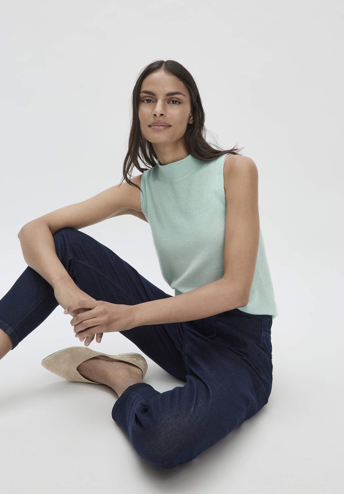 Hessnatur Bequeme Jeans BETTER RECYCLING aus wertvollem Bio-Denim (1-tlg) BETTER RECYCLING aus wertvollem Bio-Denim