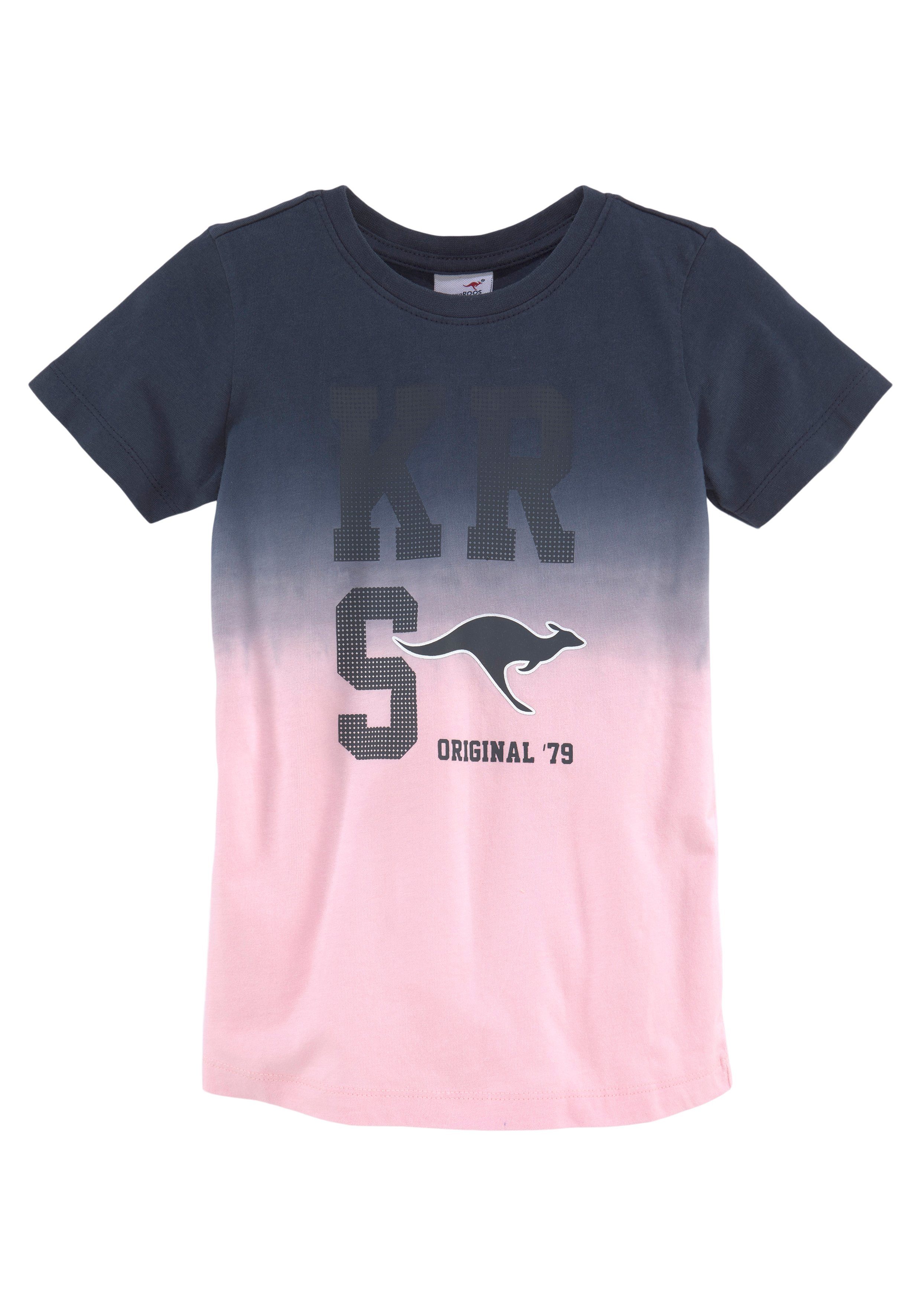 im T-Shirt Farbverlauf KangaROOS