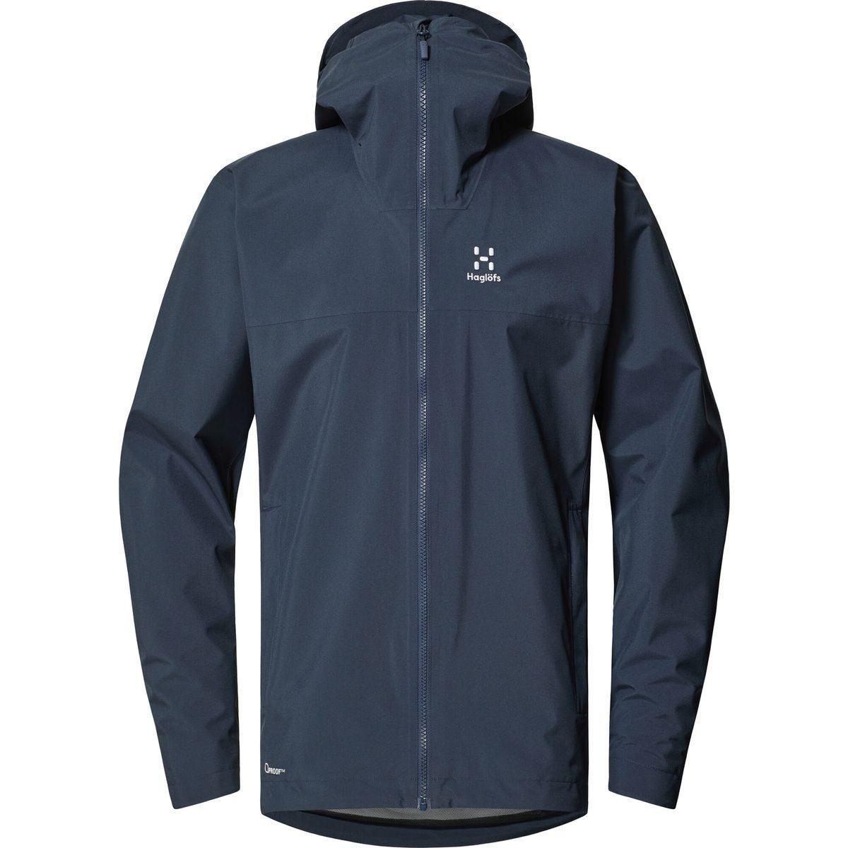 Haglöfs Hardshelljacke Korp Proof Jacket Men Leichte, wasserdichte Herrenjacke aus recyceltem Polyester, ideal für