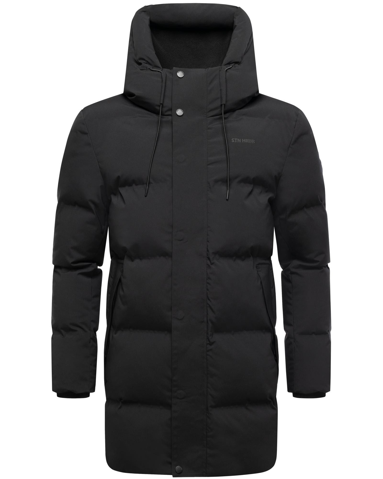 Stone Harbour Kurzmantel Darianoo XX Kurzer Herren Steppmantel mit Kapuze
