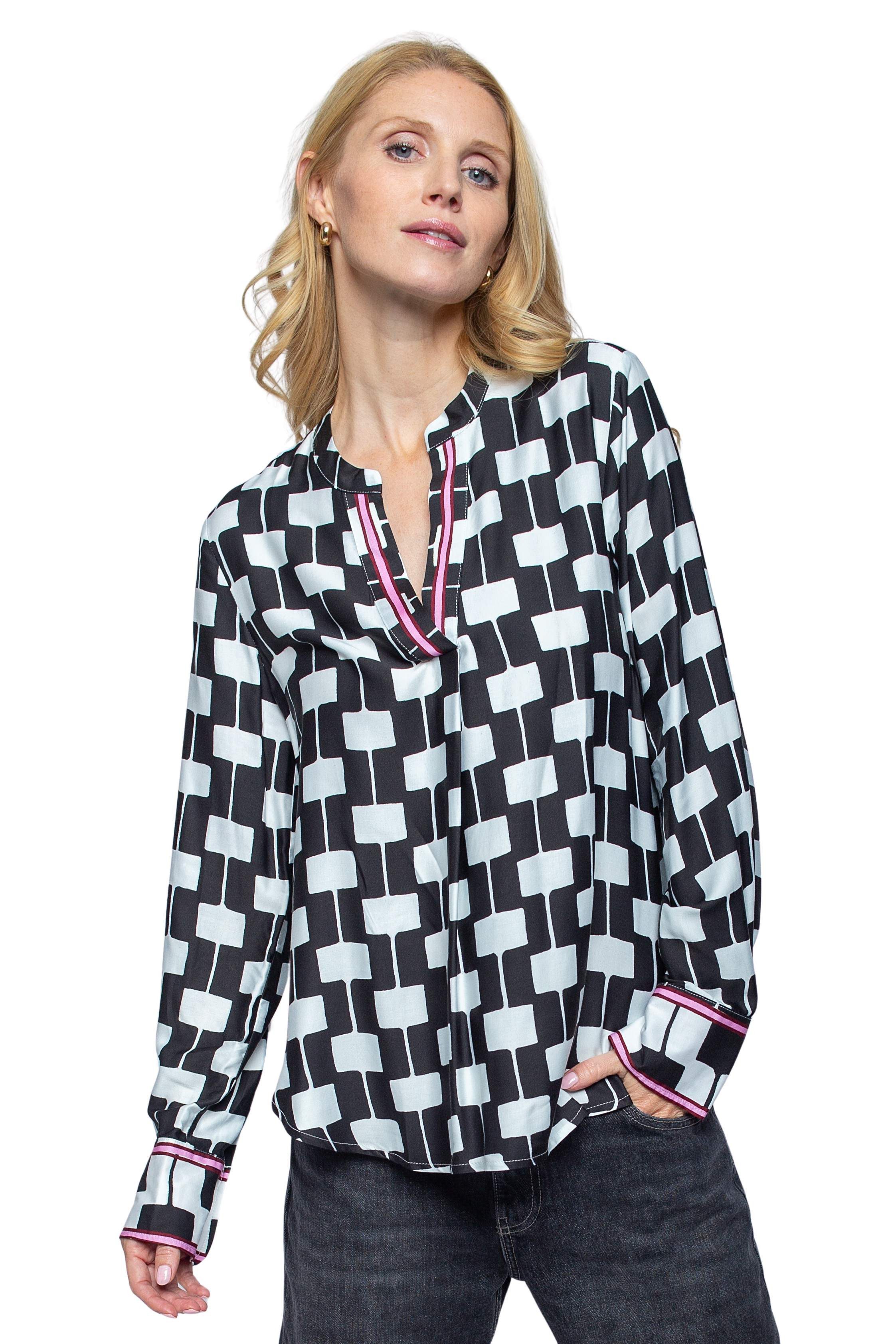 Emily Van Den Bergh Schlupfbluse Damenbluse 8673-652