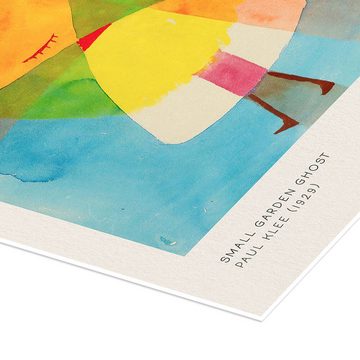 Posterlounge Poster Paul Klee, Kleiner Gartengeist, Kinderzimmer Kindermotive