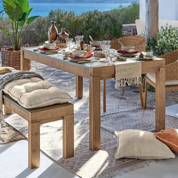 Mirabeau Gartentisch Tisch Collingwood braun/khaki