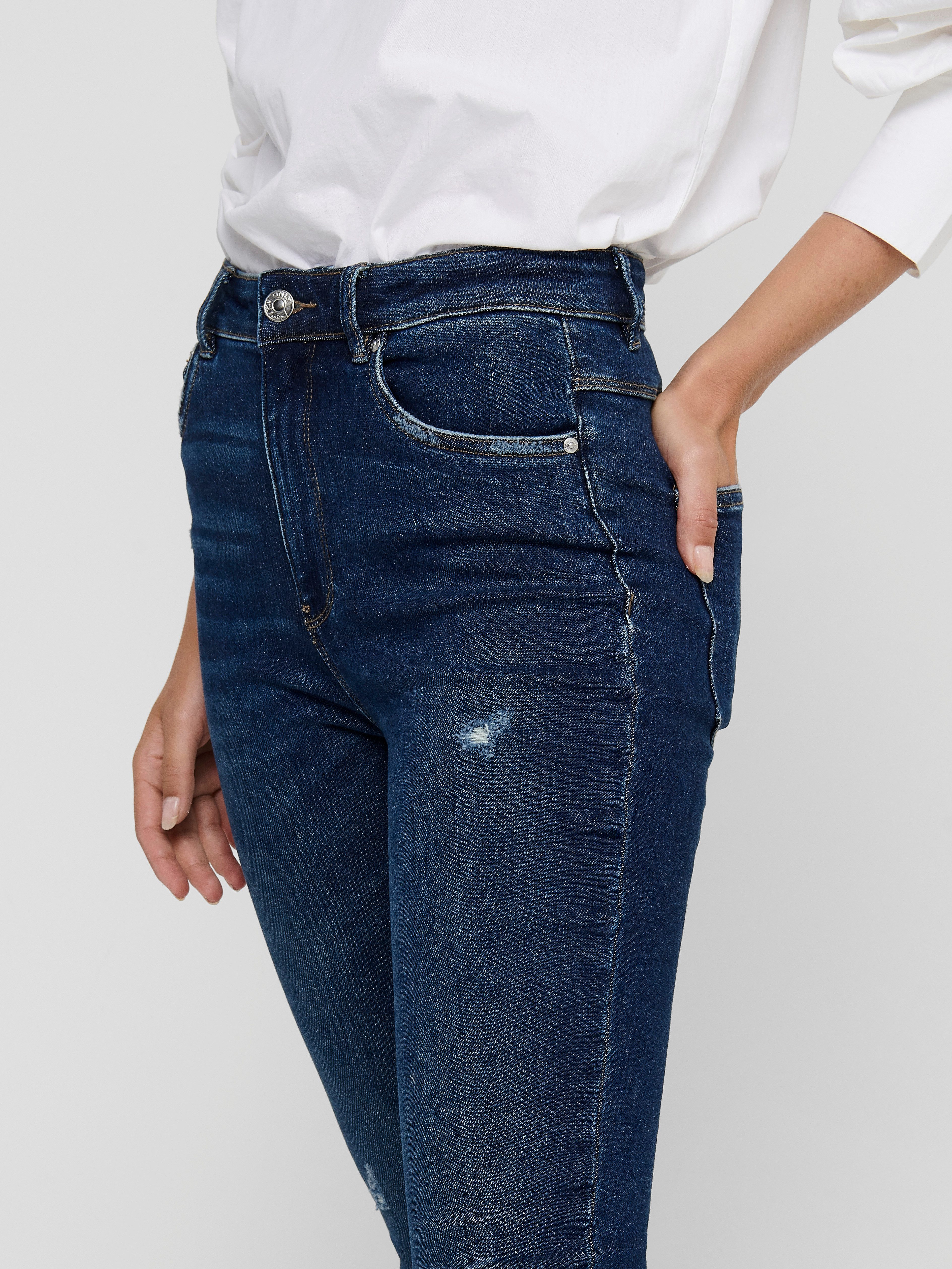 ONLY High-waist-Jeans ONLMILA HW SK ANK BJ374 NOOS