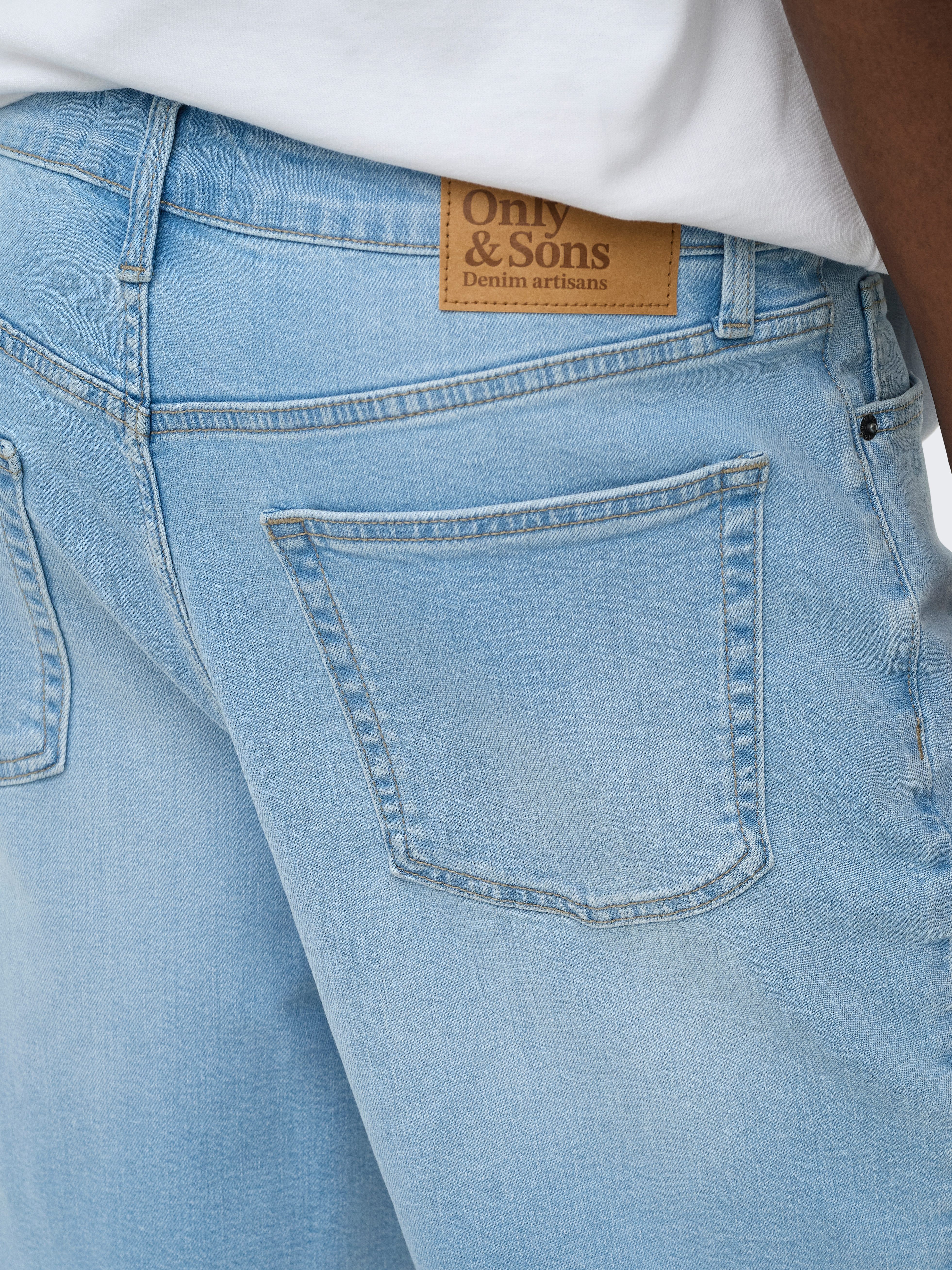 ONLY & SONS Shorts ONSFADE STRETCH SHORTS BOX CRO DNM OTL – Bild 3 von 5