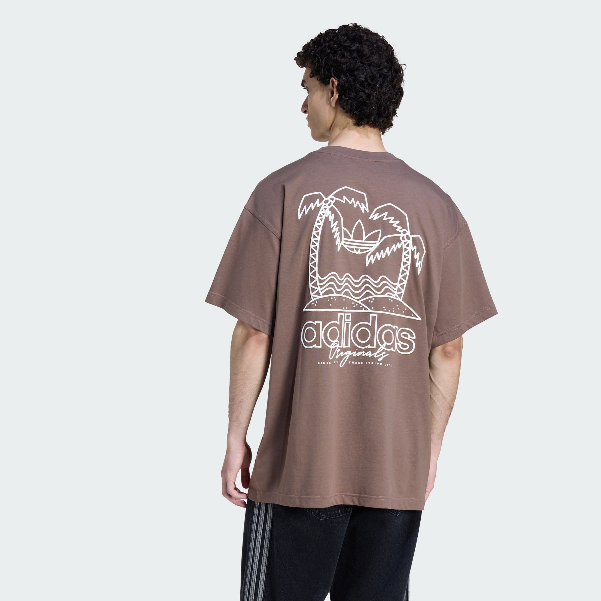 adidas Originals T-Shirt OUTLINE PALM T-SHIRT günstig online kaufen