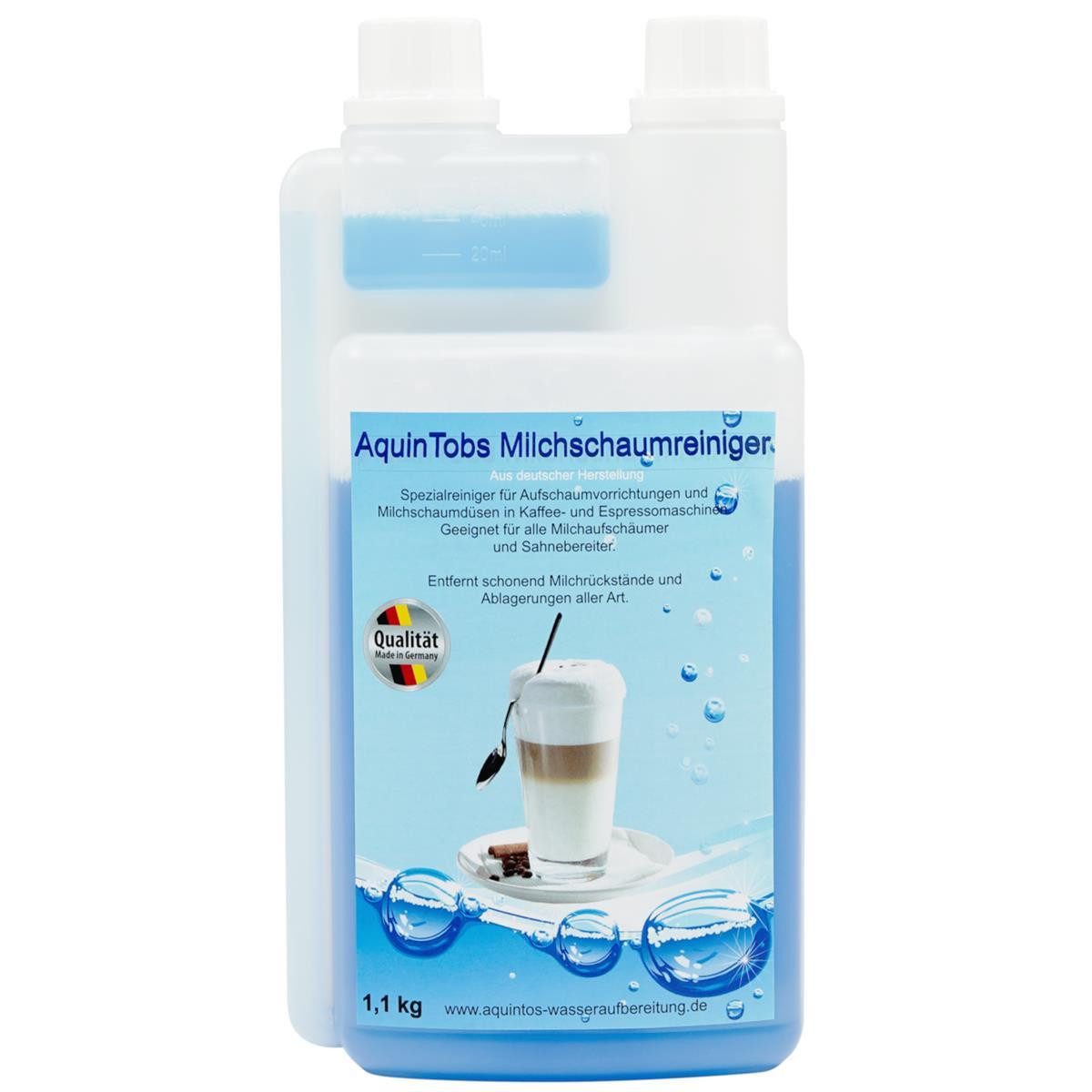 Aquintos Wasseraufbereitung Kalk- und Wasserfilter Universaler Milchschaumreiniger Milchsystemreiniger