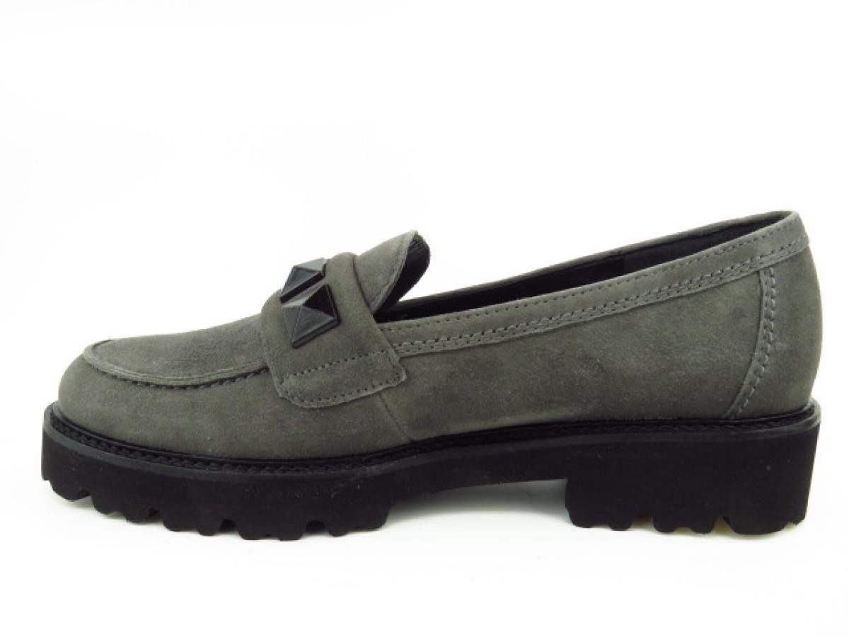 Gabor Samtchevreau grau Hochfrontpumps günstig online kaufen