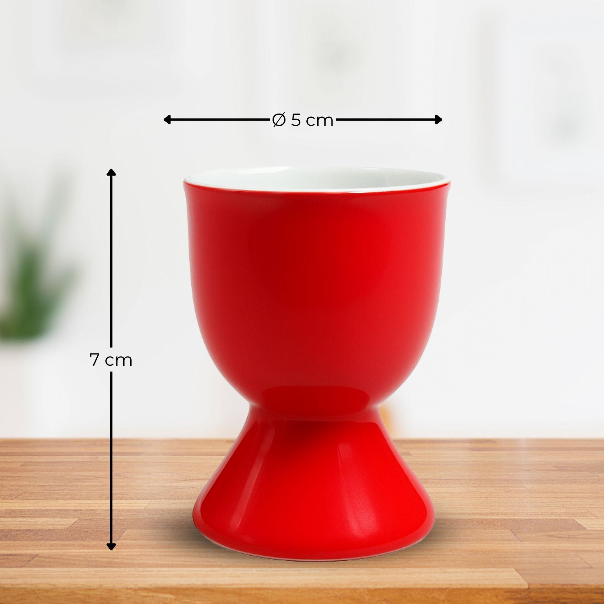 matches21 HOME & HOBBY Eierbecher, (4-tlg), Spülmaschinenfeste Eierhalter für Frühstückstisch