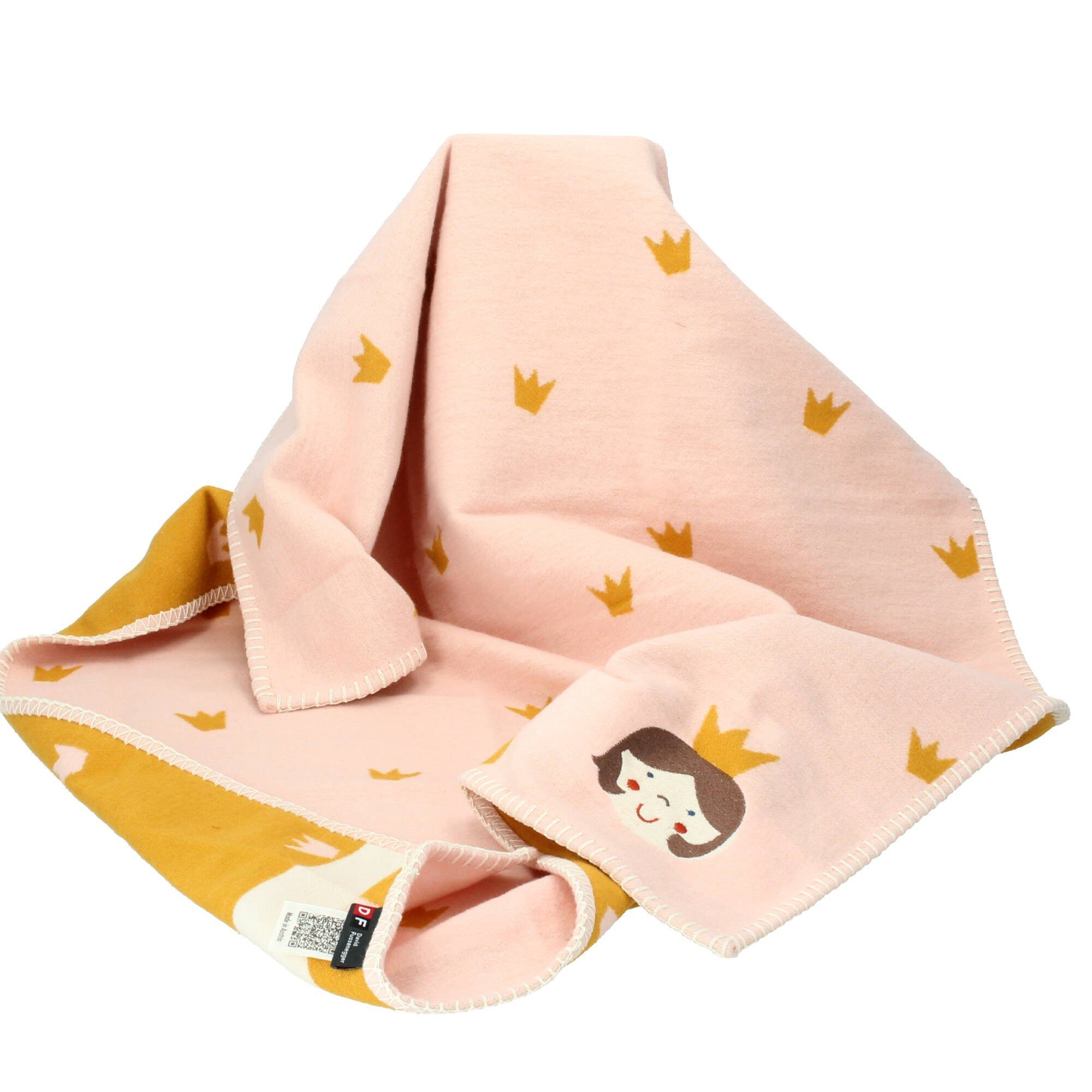 Babydecke Lena Babydecke Prinzessin rosa, DAVID FUSSENEGGER
