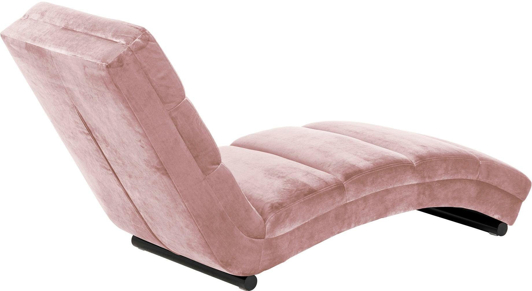SalesFever Relaxsessel Komfortable Loungeliege, Stilvolles Design mit eleganter Quersteppung