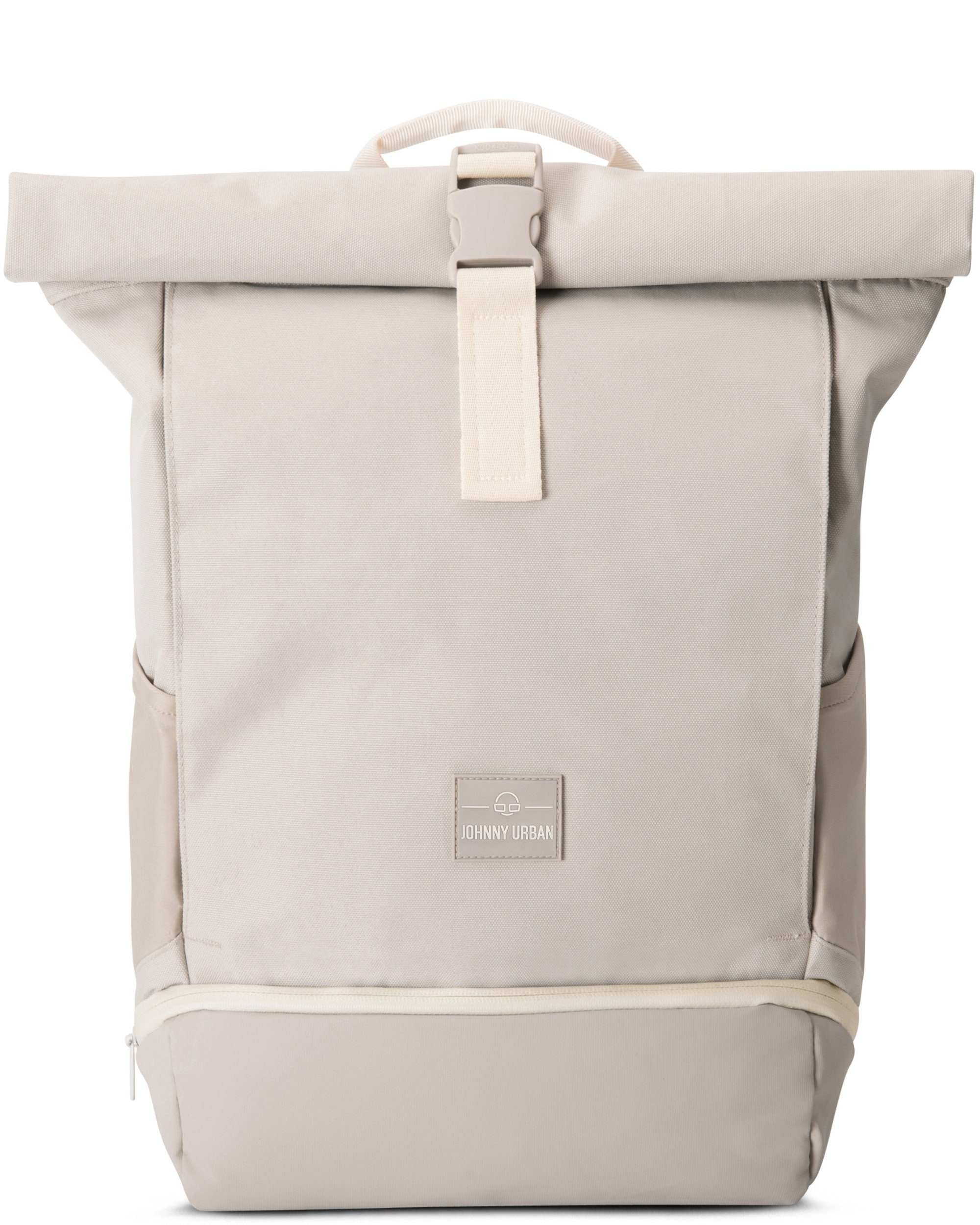 Johnny Urban Cityrucksack Allen Medium, Rolltop Damen Herren, Laptop Fach (1-tlg), Wasserabweisend