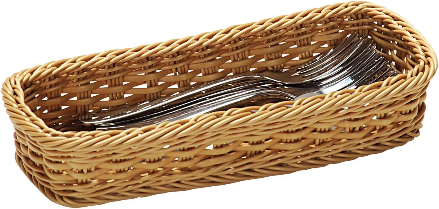 KESPER® Besteckkasten Besteckkasten aus Kunststoff in Weidenoptik (1 St)