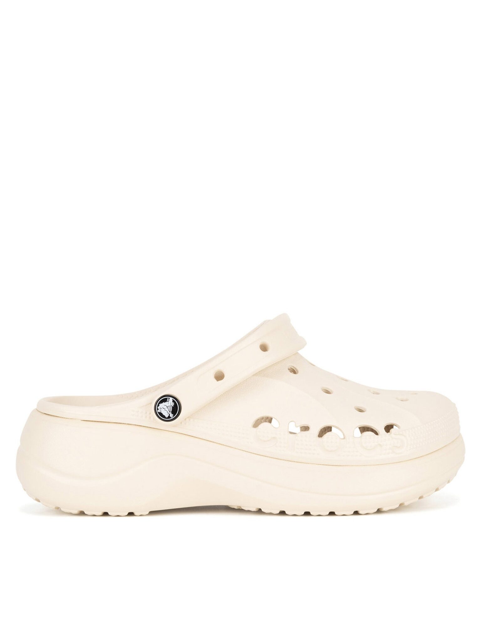 Crocs Crocs Damen Flip-Flops Crocs-BAYA PLATFORM CLOG 208186-11S Beige Beig günstig online kaufen