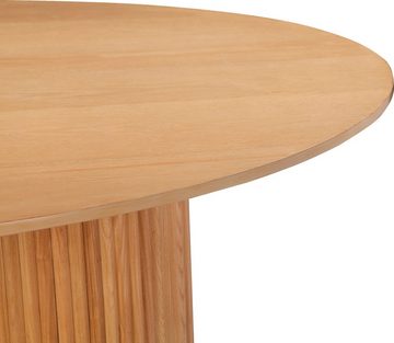 elbgestoeber Esstisch Elblamelle, mit Keramik Tischplatte in Marmoroptik oder Holz, 120 cm