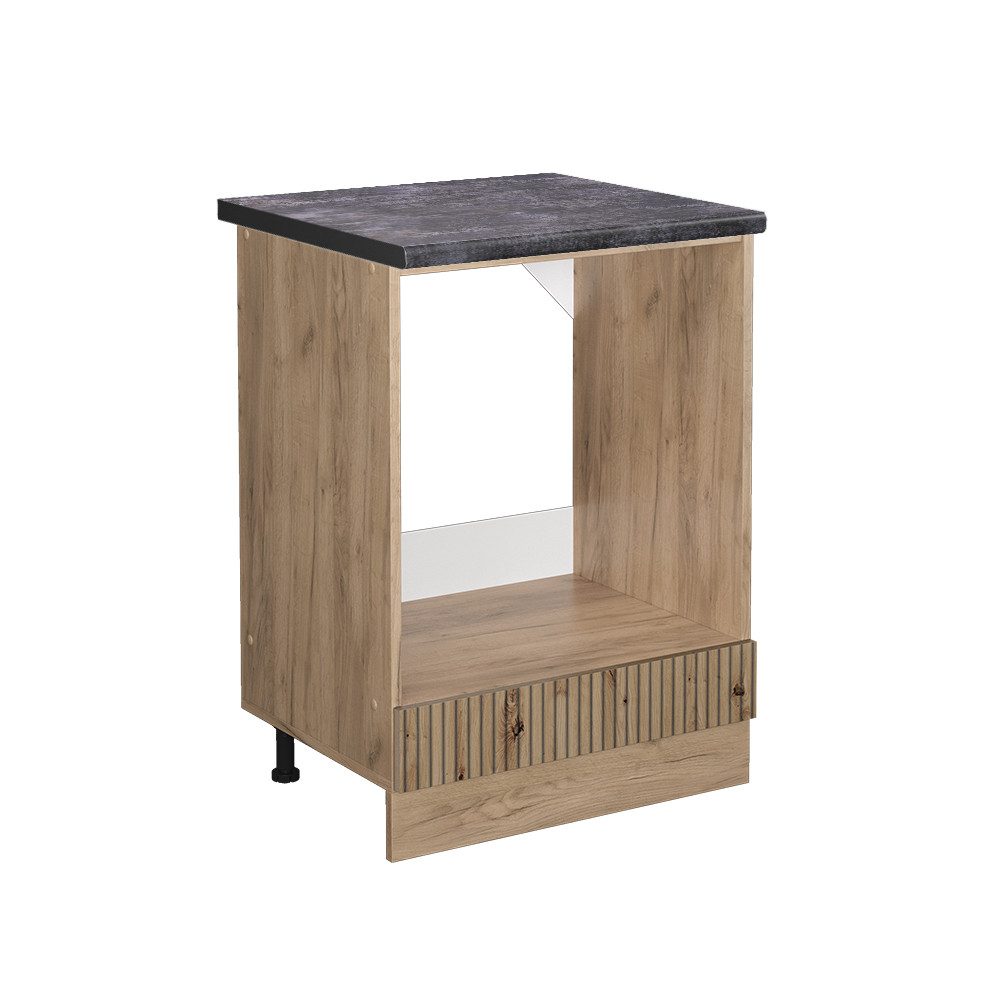 Vicco Herdumbauschrank R-Line Artisan-Eiche/Goldkraft Eiche 60 cm AP Anthra günstig online kaufen