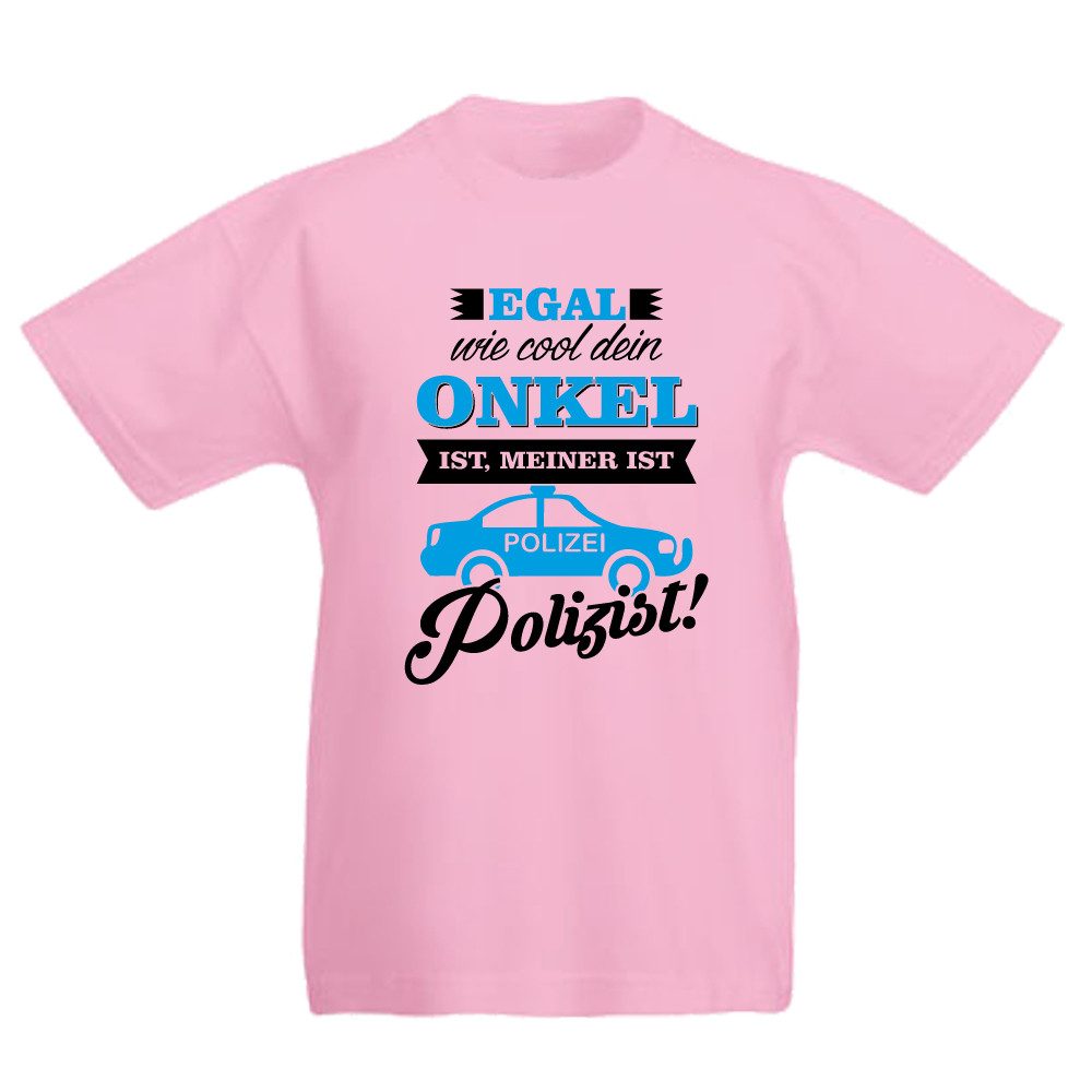 T-Shirt Egal, wie cool Dein Onkel ist, meiner ist Polizist!