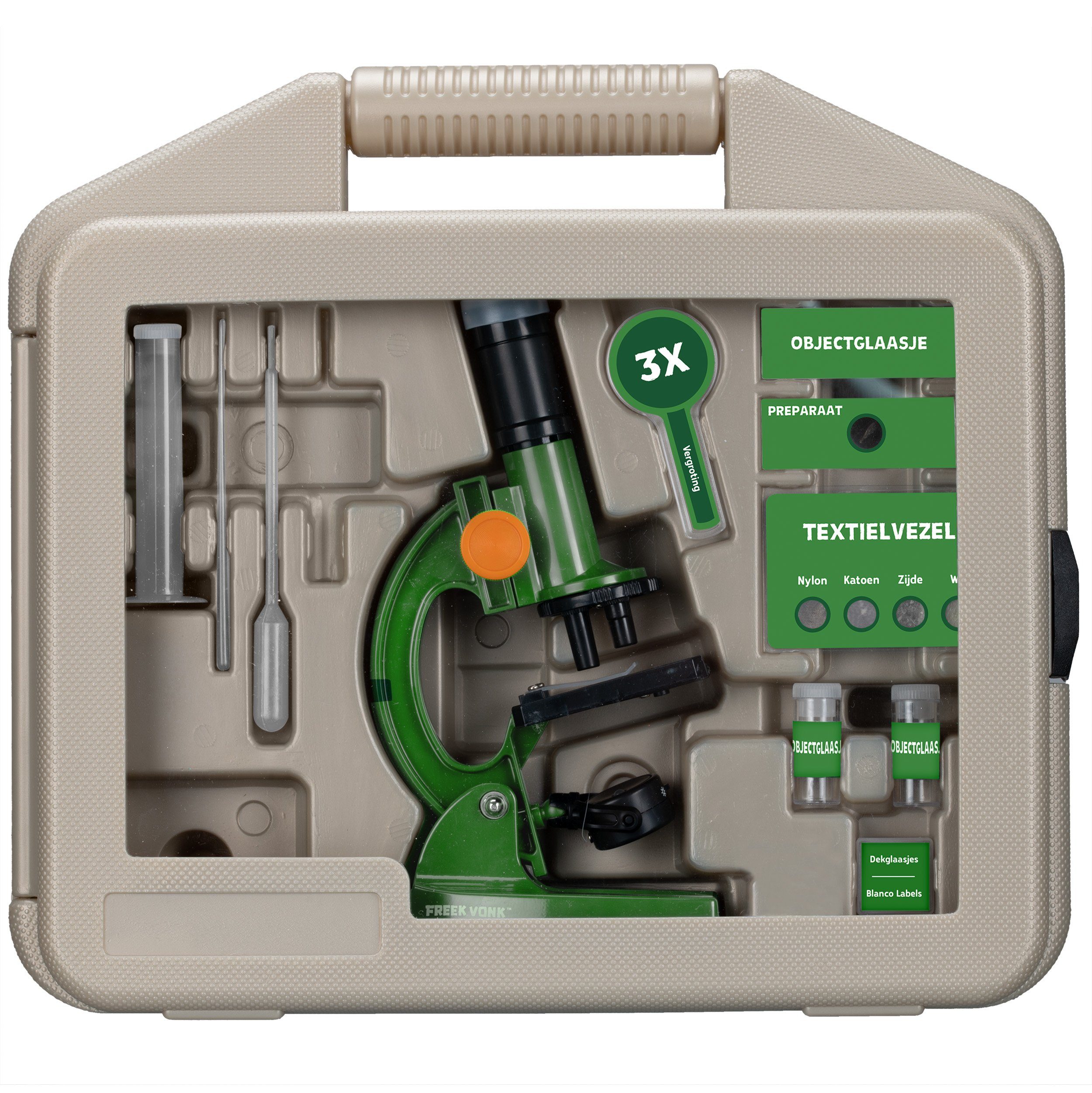 Freek Vonk x BRESSER FREEK VONK x BRESSER children's microscope set including case children's microscope