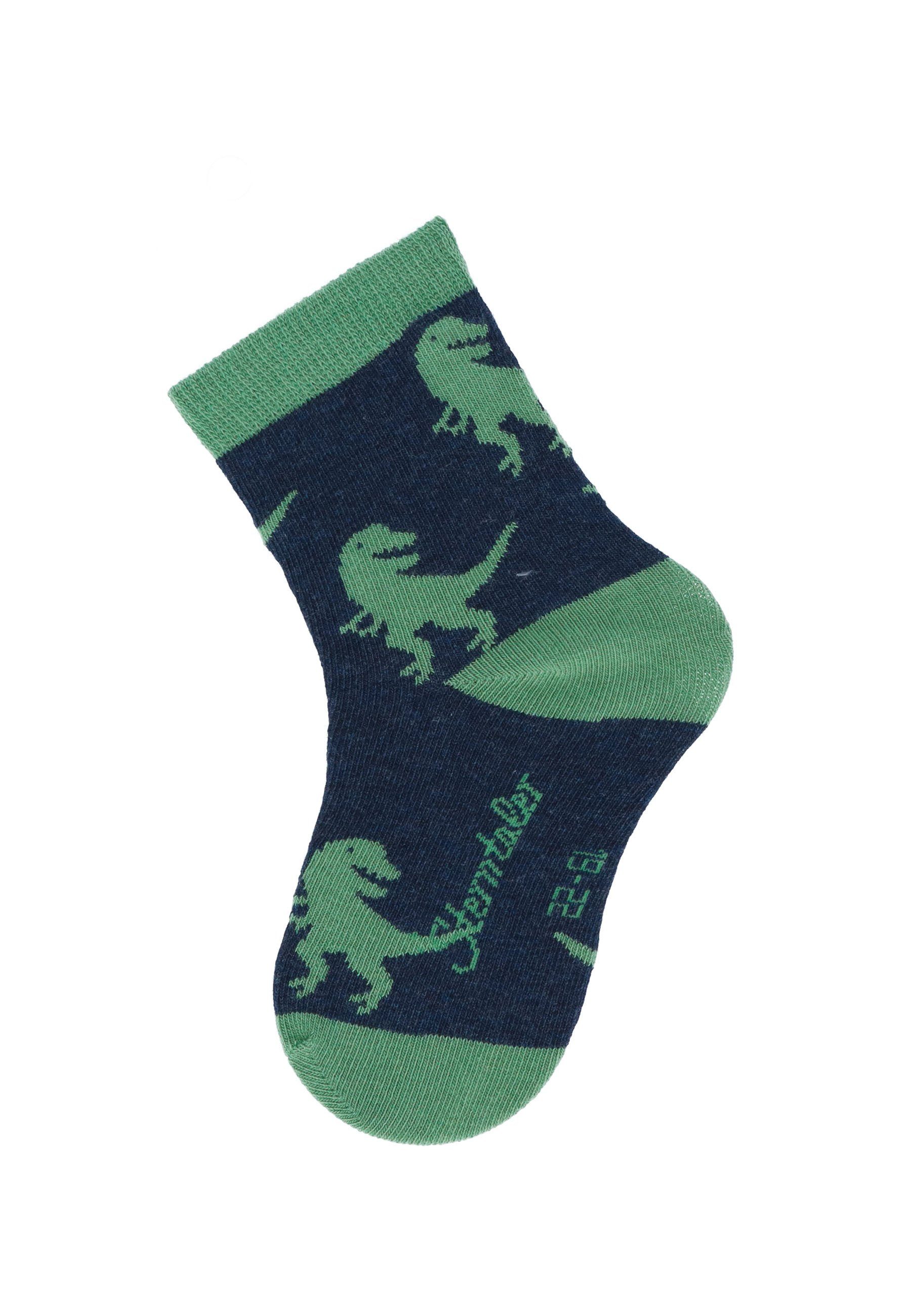 Sterntaler® Feinsöckchen Socken 7er-Box Wildnis (7-Paar, 7er-Pack) 7 Paar Jungensöckchen in Geschenkbox mit coolen Motiven – Bild 2 von 5