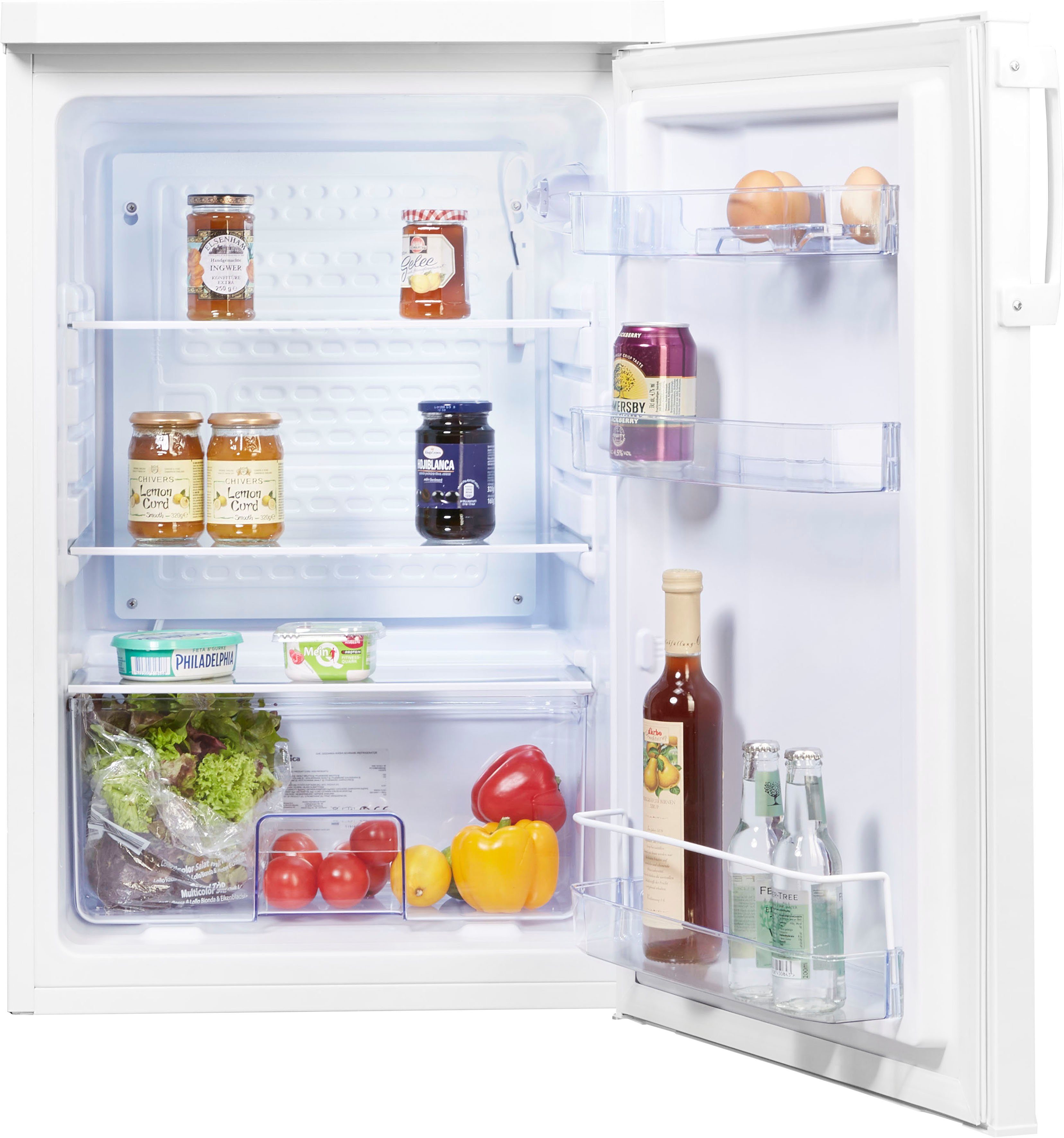Amica Vollraumkühlschrank VKS 15122-1 W, 84,5 cm hoch, 55 cm breit