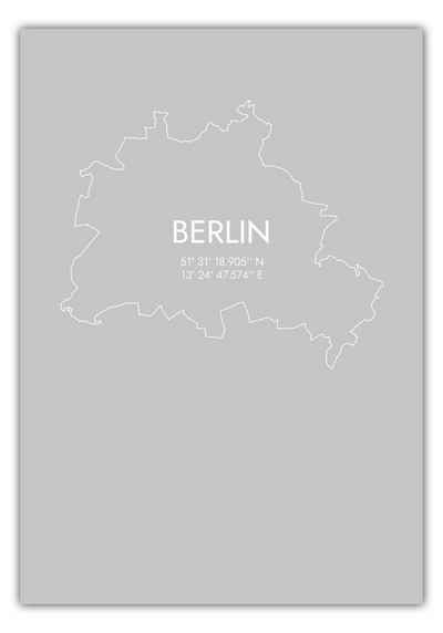 MOTIVISSO Poster Berlin Koordinaten #7