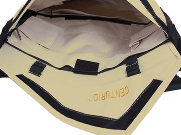 BEAZZ Messenger Bag Umhängetasche Herren, Fahrradtasche, Laptoptasche Canvas sand, Canvas - hochwertig, flexibel, robust