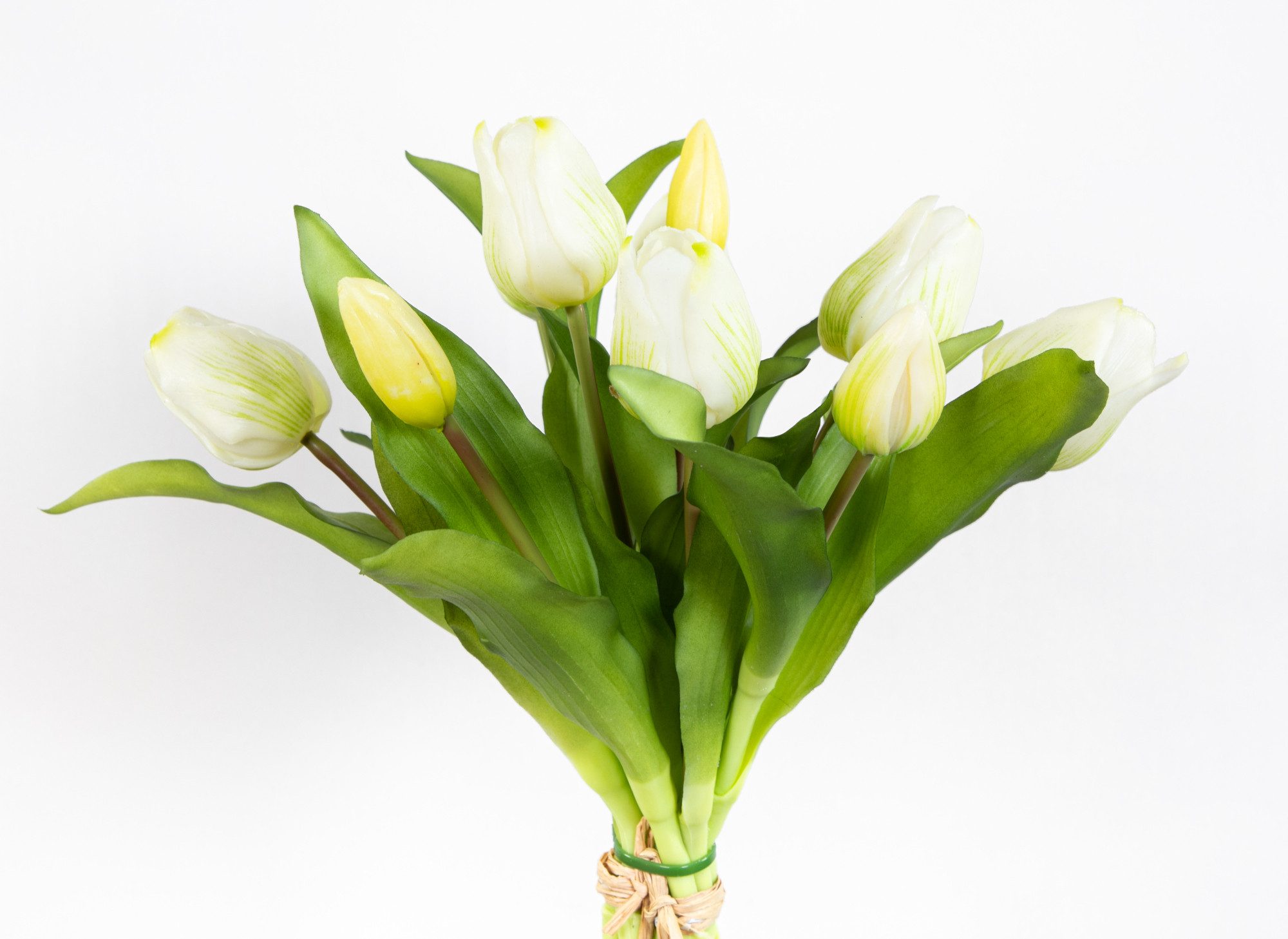 Kunstblume Tulpenbund Nature Real Touch 32x26cm günstig online kaufen