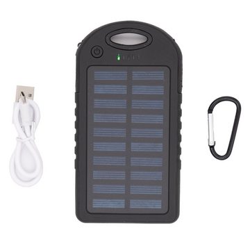 TSB Werk Solar Powerbank Panel Ladegerät Tragbar 2x USB Powerbank, Externe Batterie, Ladegerät, Akku