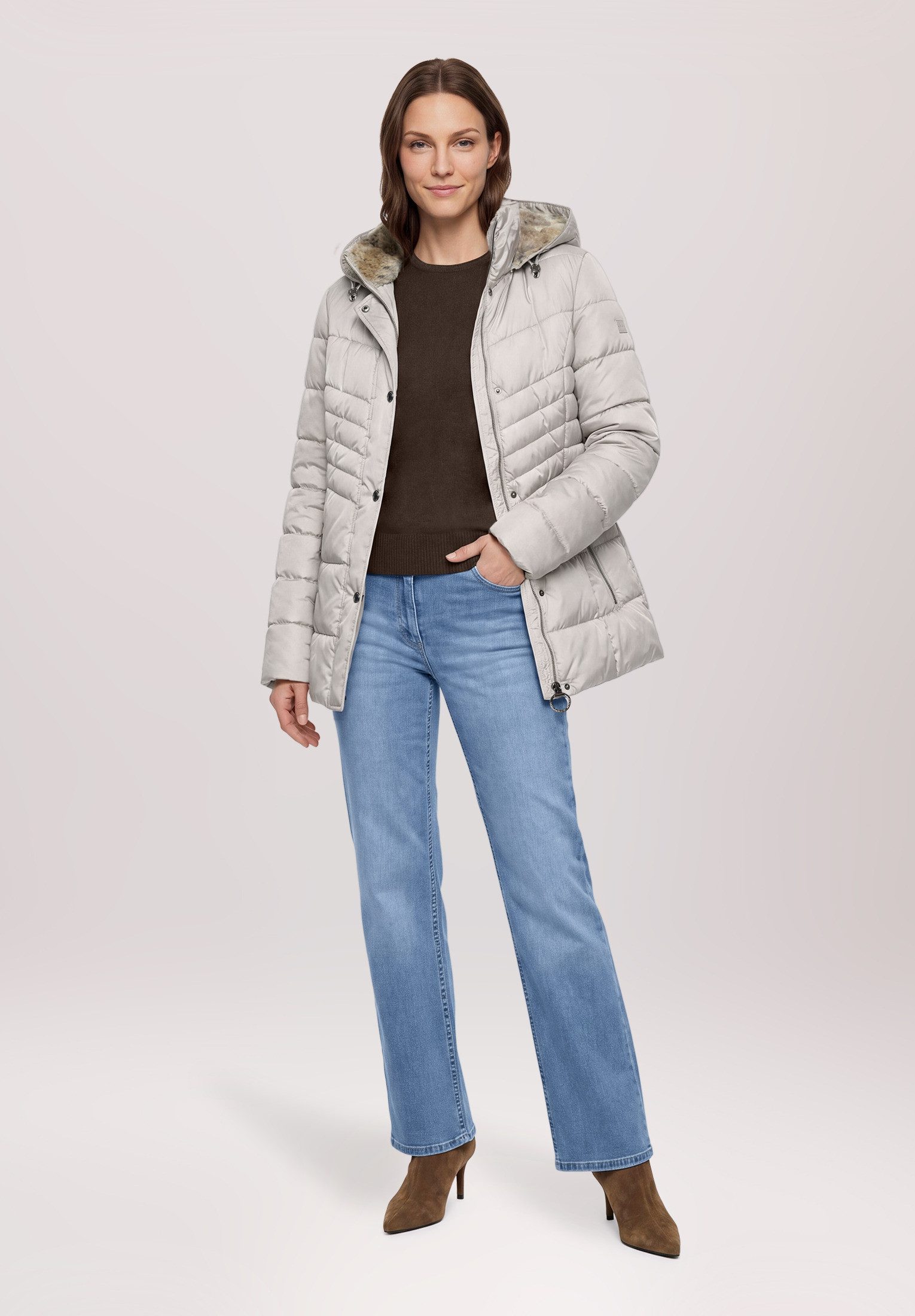 Betty Barclay Outdoorjacke Damen mit abnehmbarer Kapuze