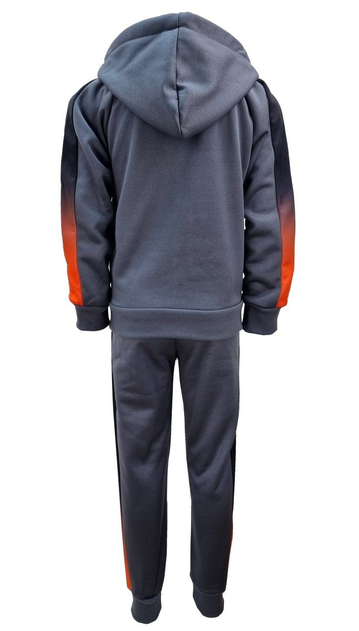 Qmfvqi Herren Hausanzug Winter - Plüsch Gefütterter Jogginganzug 2-teilig