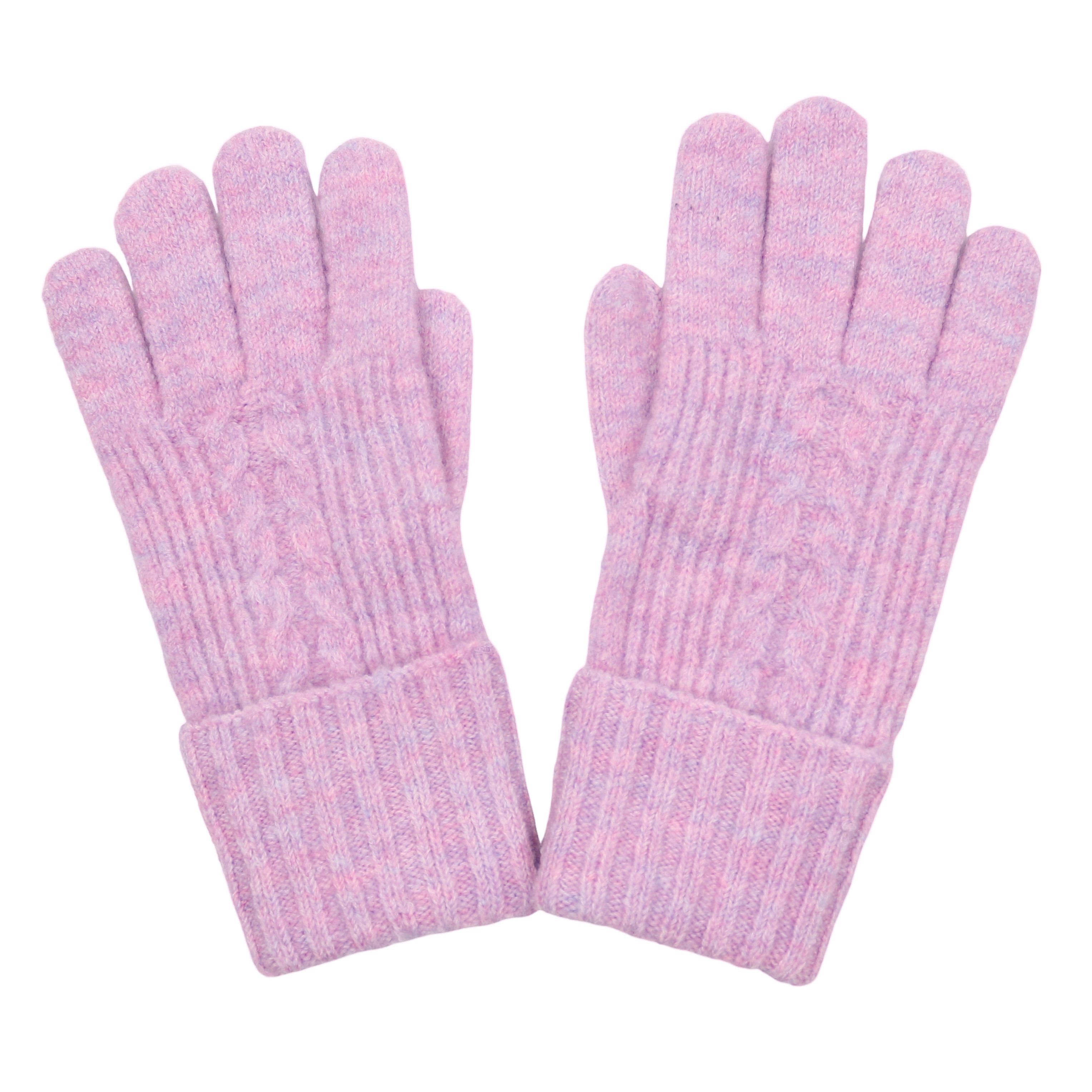 MIRROSI Strickhandschuhe Damen Handschuhe warm Weich, Einheitsgröße sehr weich und warm ideal für Herbst oder Winter