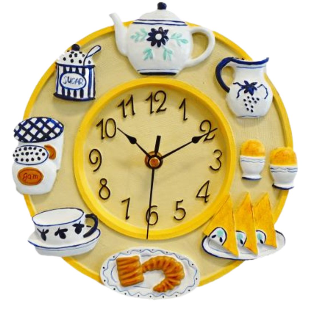 abc HOME Wanduhr Wanduhr Küche, Dekorativ, Batteriebetrieben, Quarzuhrwerk, günstig online kaufen