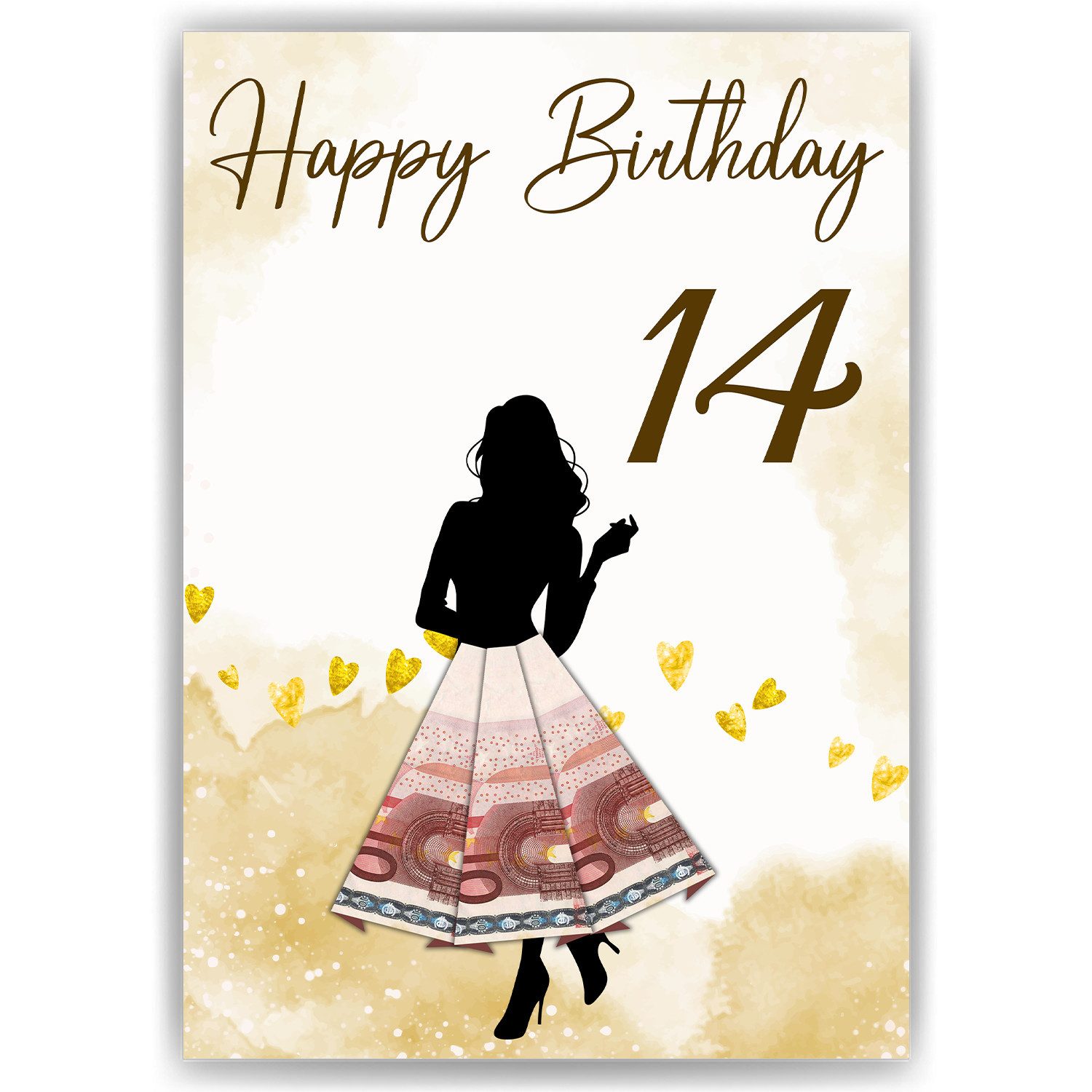 Tigerlino Poster Geldgeschenk Geburtstag Frauen Geburtstagsgeschenk günstig online kaufen