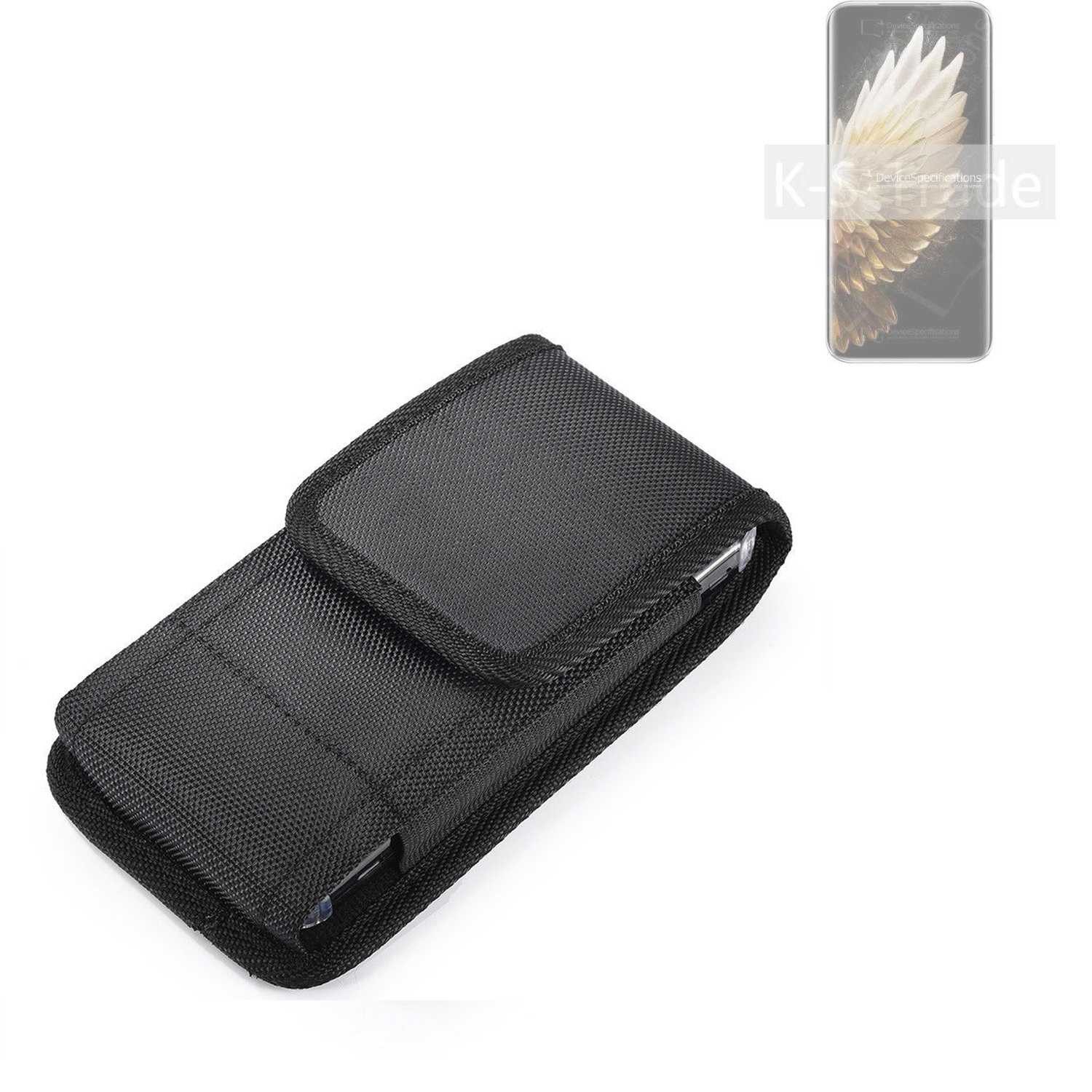 K-S-Trade Kameratasche für Tecno Spark 40 Pro+, Holster Gürteltasche Holster Gürtel Tasche wasserabweisend Handy