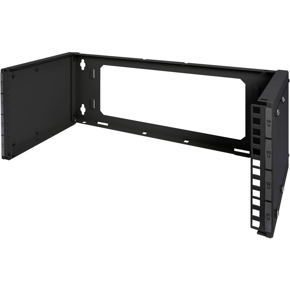 Netzwerkschrank 4HE Wandmontage Patch-Halter, 505x195x250 mm