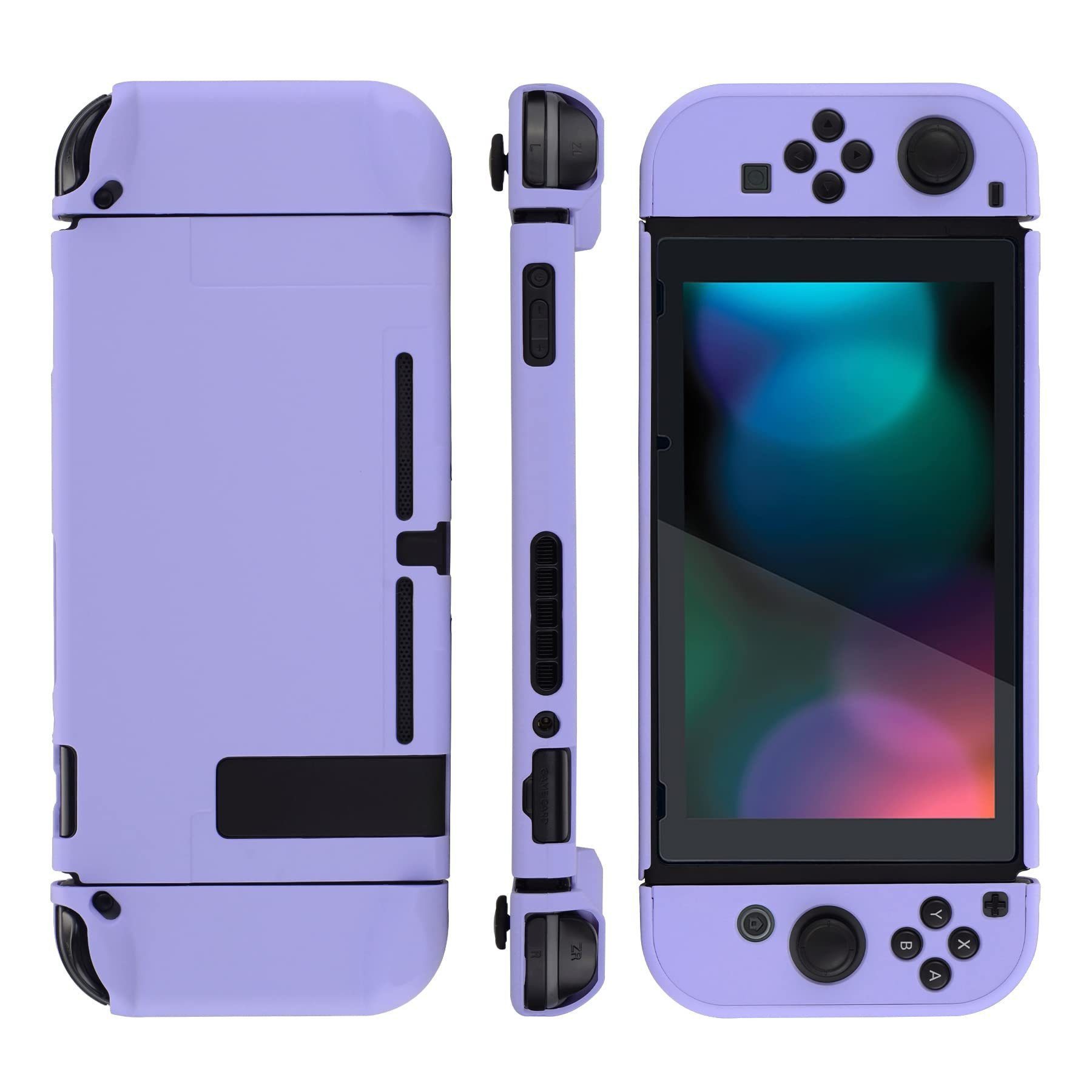 feinlux Nintendo-Schutzhülle Nintendo-Schutzhülle Fall, kompatibel mit Nintendo Switch Konsole Joy-Con (1 Stück)