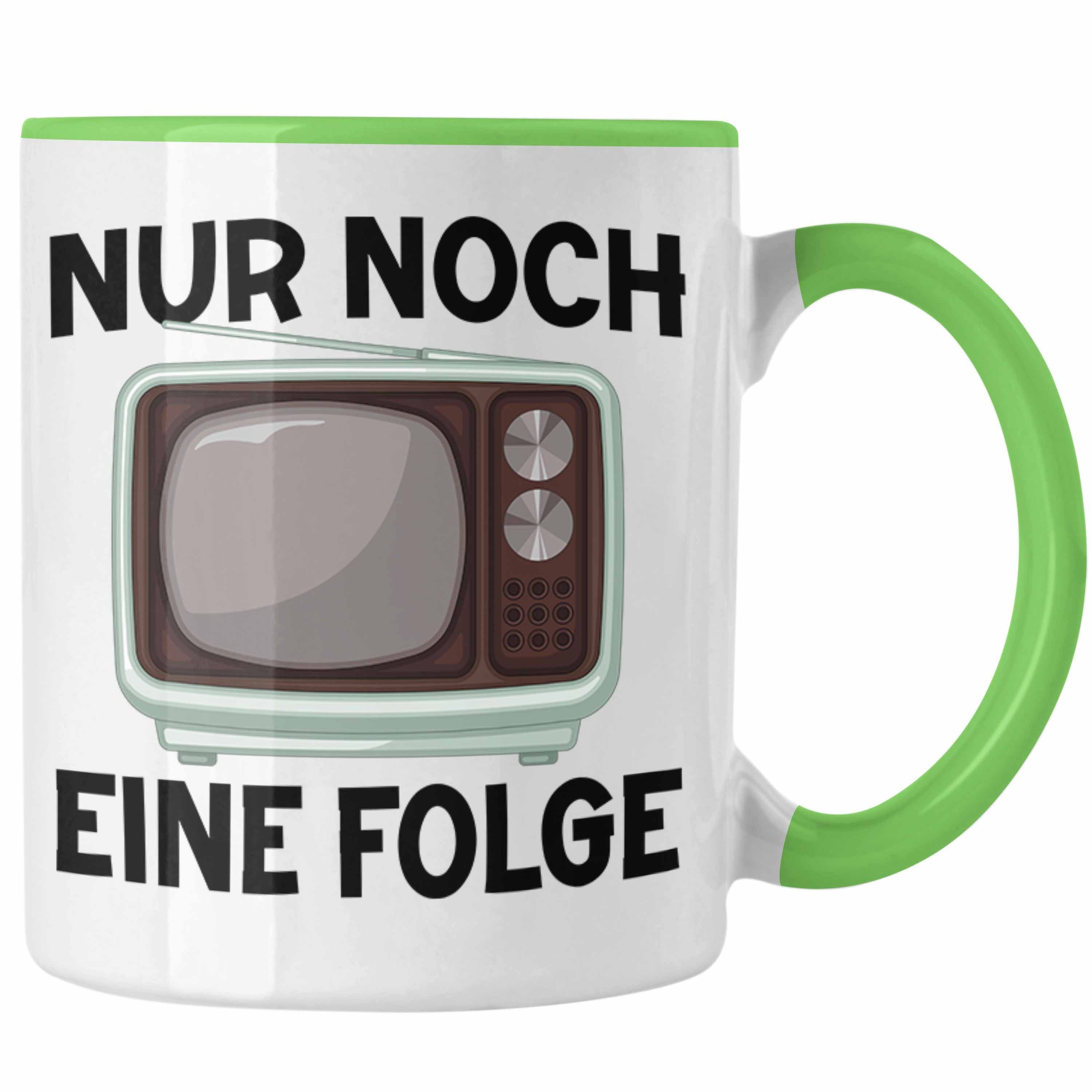 Gucker Seri Trendation Nur Trendation Noch Geschenkidee Tasse Tasse Folge Serien Grün Eine -