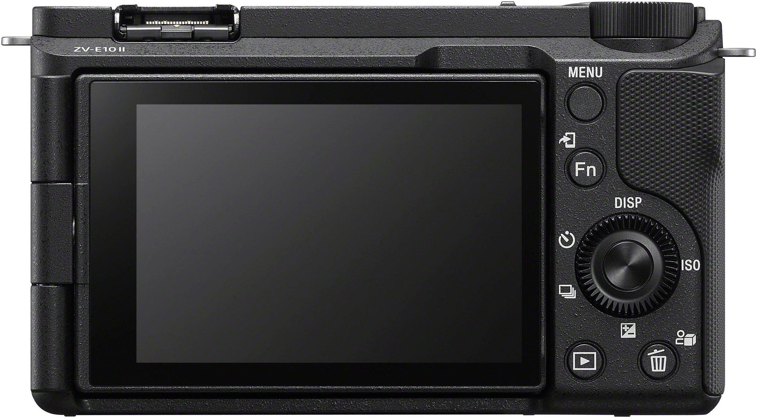 Sony Alpha ZV-E10 II Systemkamera-Body (26 MP, Bluetooth, WLAN, Spiegellose APS-C-Videokamera, 4K60p Video, 4:2:2 10-Bit Aufn., 26 MP)