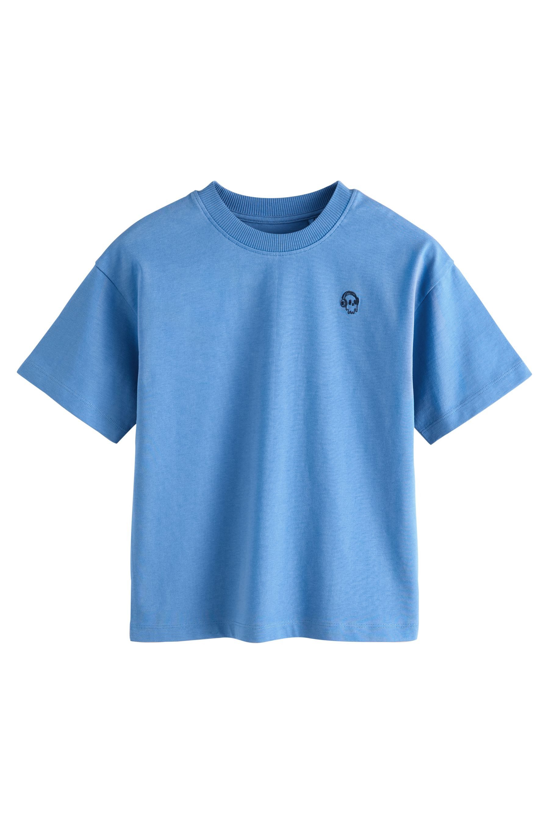 Next T-Shirt T-Shirt mit Grafik und kurzen Ärmeln, 4er-Pack (4-tlg)