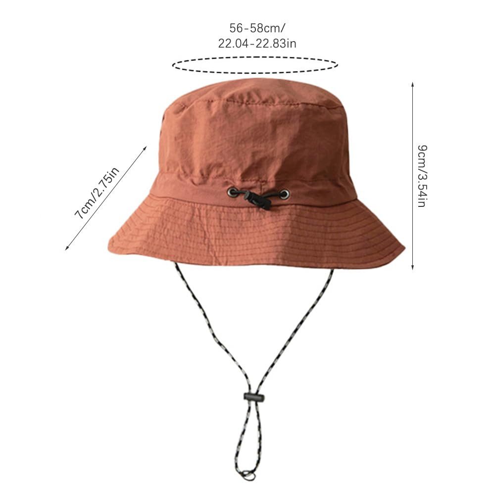 Zaewry Sonnenhut Regenhut Wasserdicht Fischerhut Anglerhut Sonnenhut Faltbar Sommerhut Für Damen und Herren