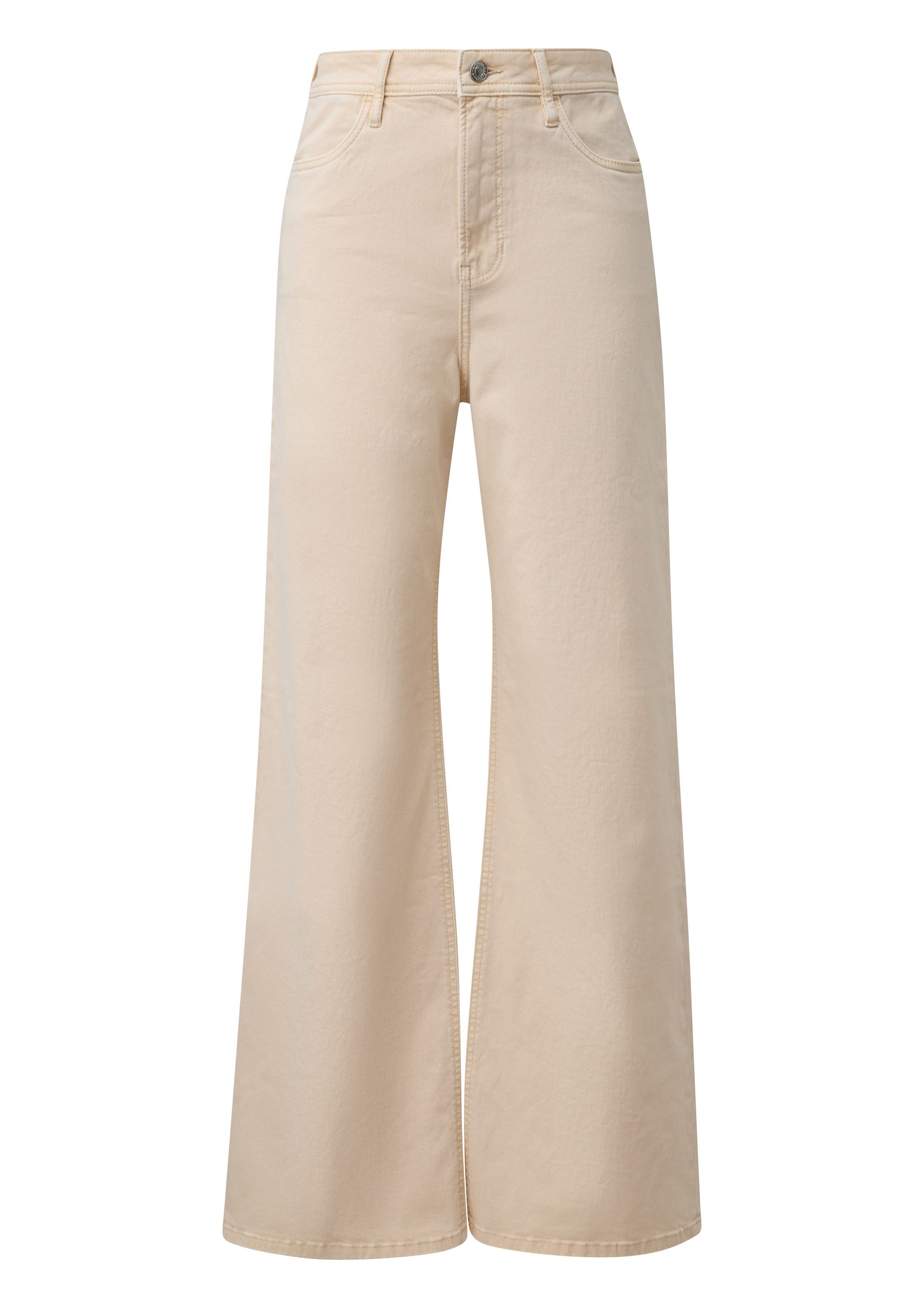 s.Oliver Weite Jeans Jeans-Hose SURI Jeans Suri / Regular Fit / High Rise / günstig online kaufen