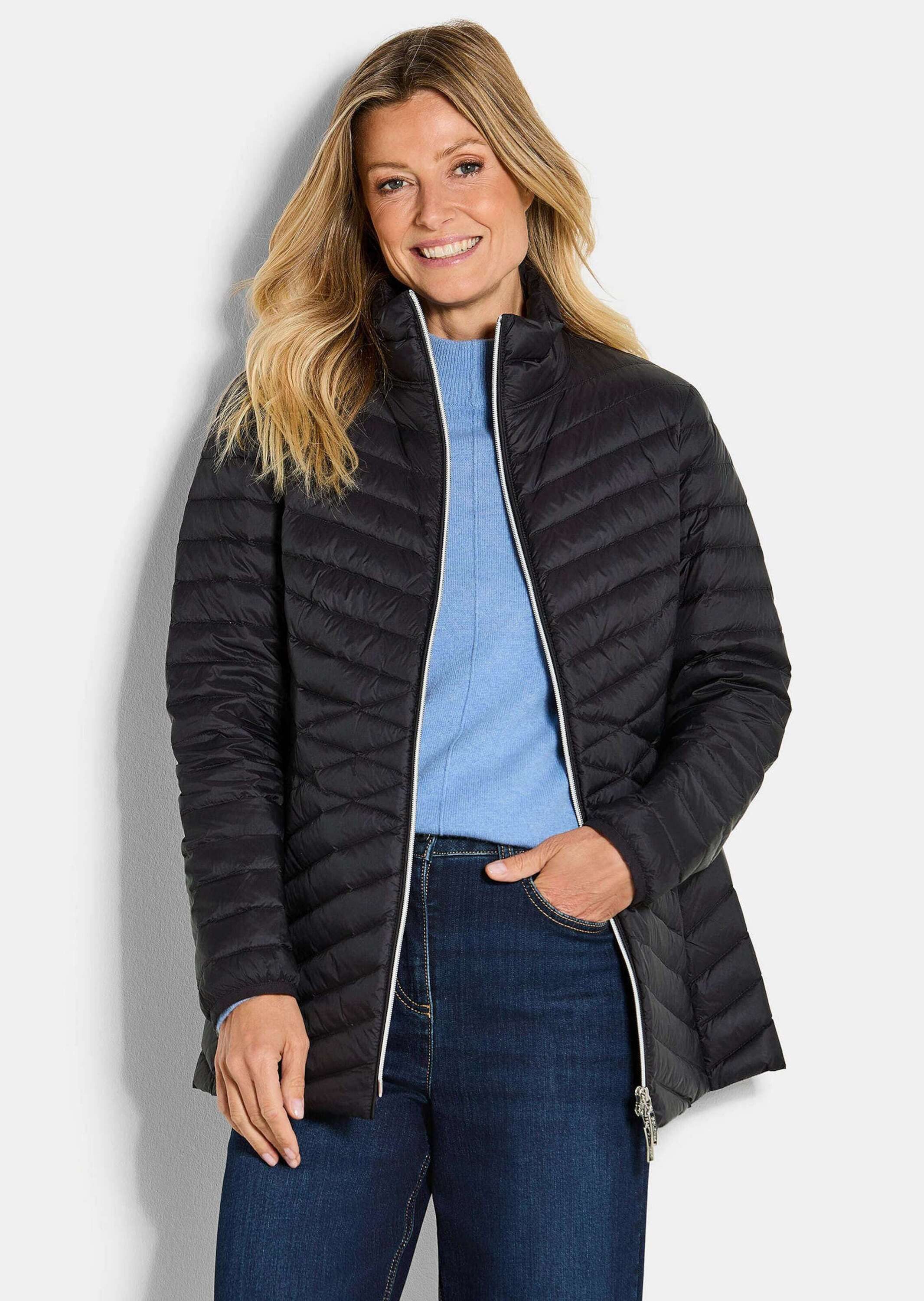 GOLDNER Steppjacke Herbstjacke mit Daunen, Stehkragen günstig online kaufen