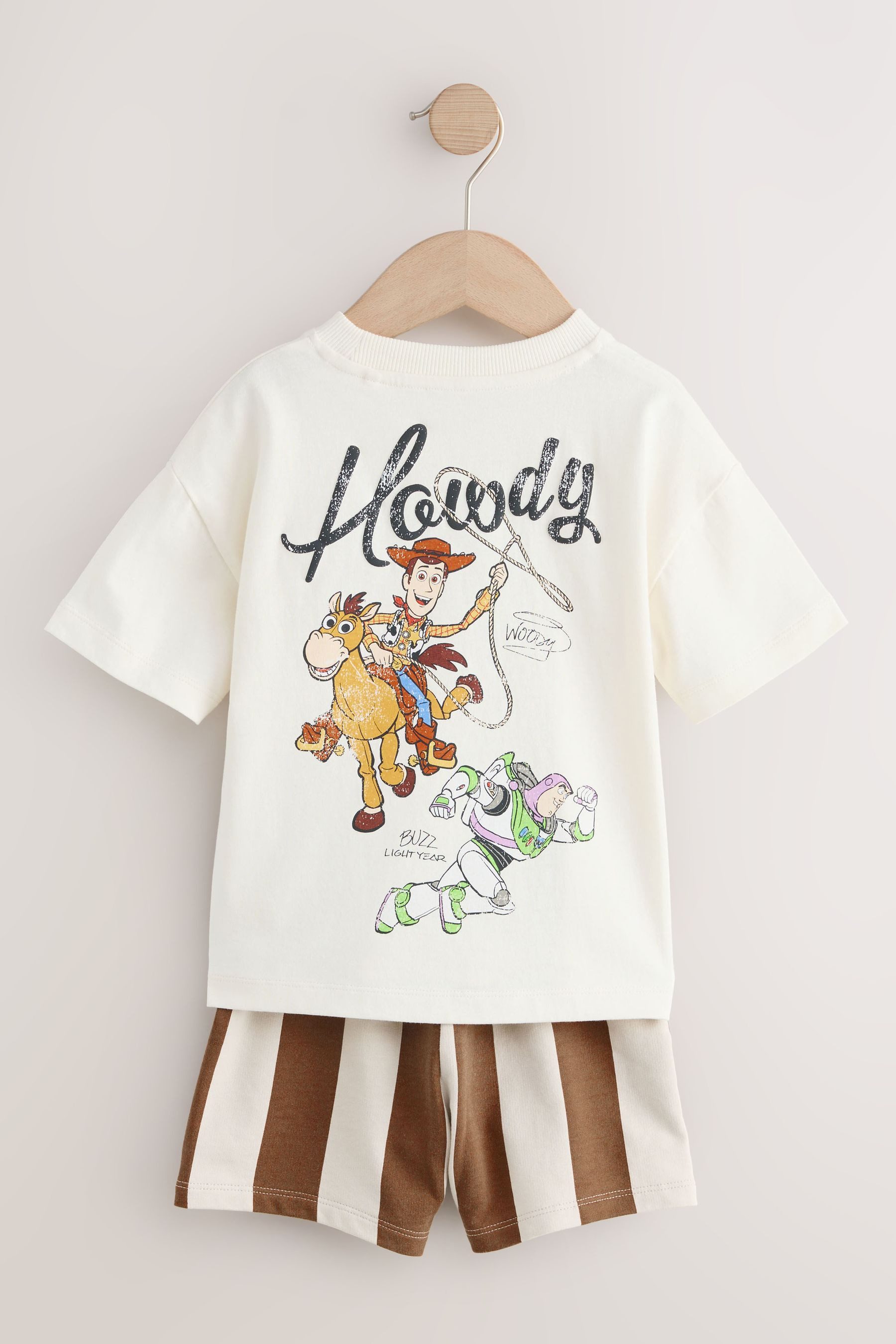 Next T-Shirt & Shorts T-Shirt und Shorts im Set, Toy Story (2-tlg)