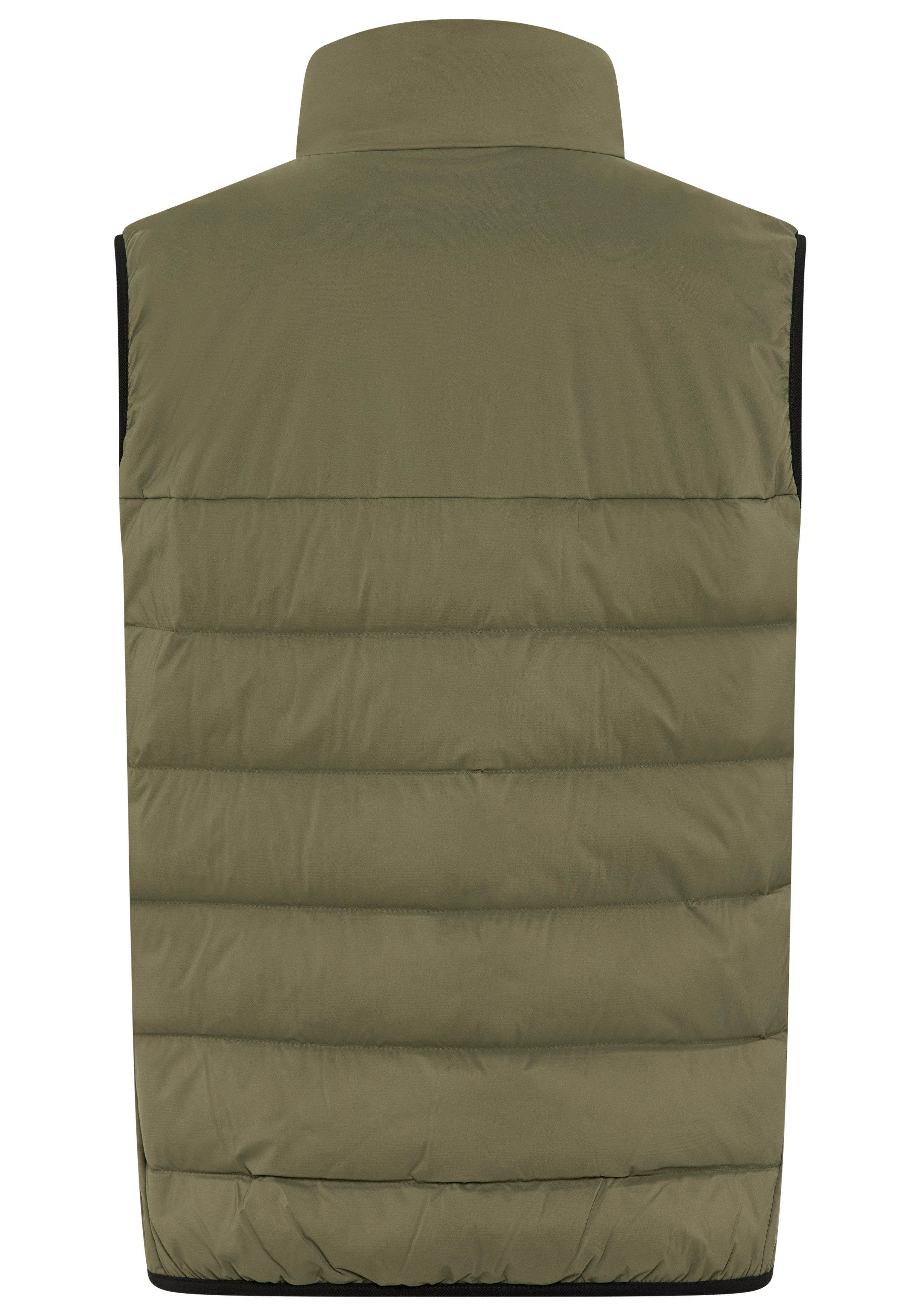 BOSS GREEN Daunenweste Stehkragen, Regular Fit, 4-Wege-Stretch-Qualität