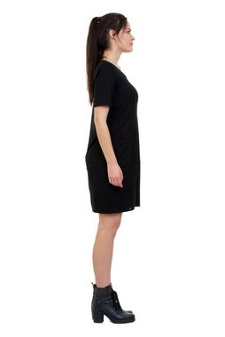 3Elfen A-Linien-Kleid Wolkenkleid – Legeres Jersey Kleid mit Taschen