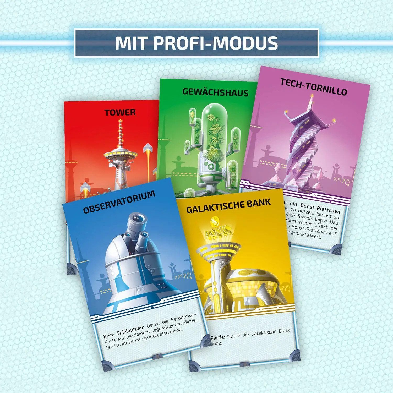 Kosmos Spiel Four Planets