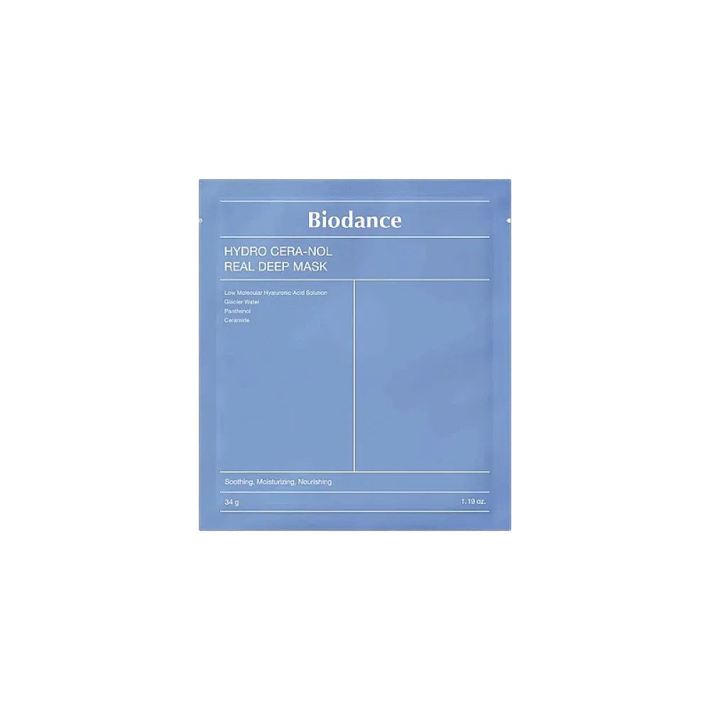Biodance Tuchmaske Biodance Hydro Cera-Nol Real Deep Mask (4 Stück)