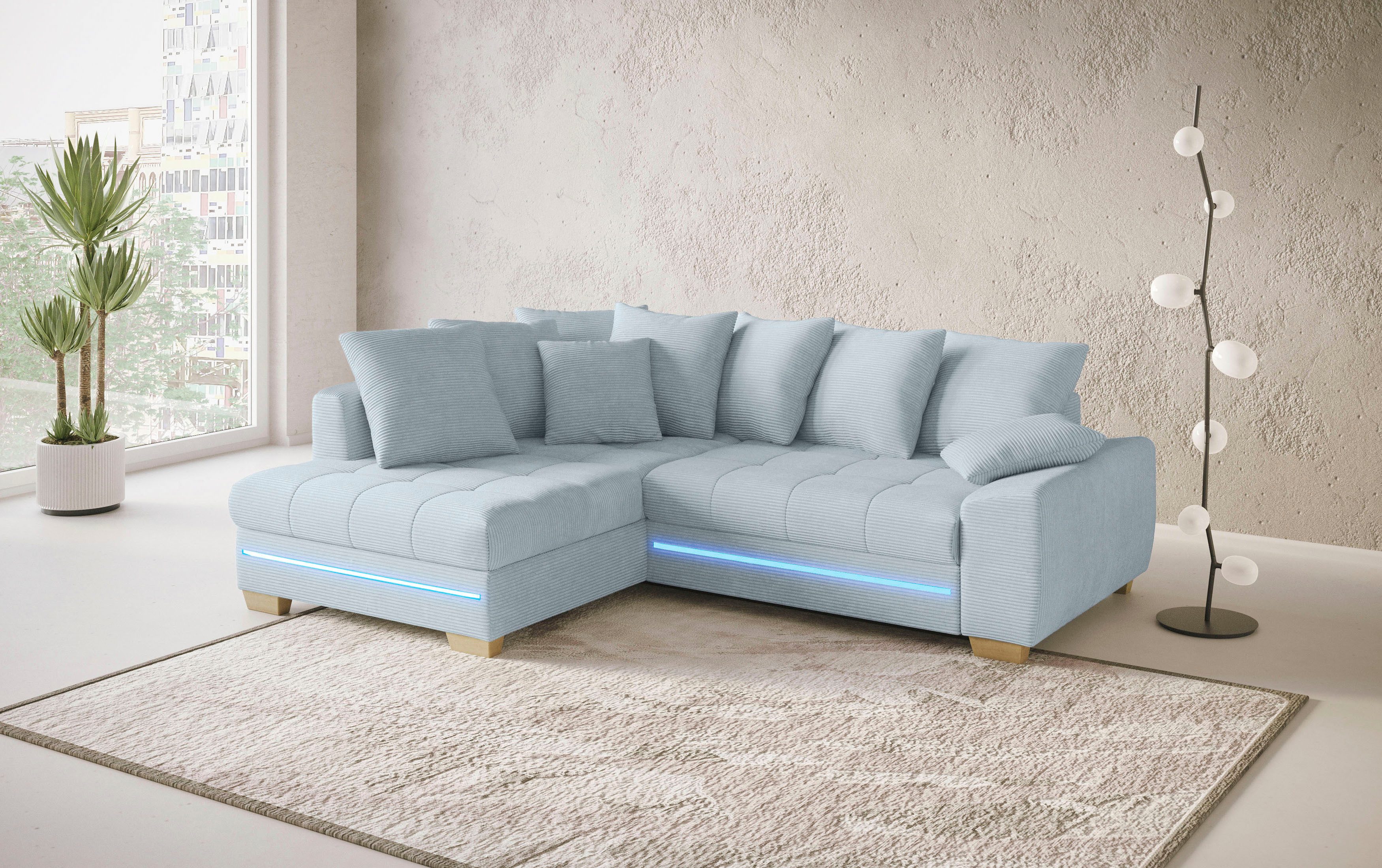 Mr. Couch Ecksofa Nikita II, L-Form, günstig online kaufen